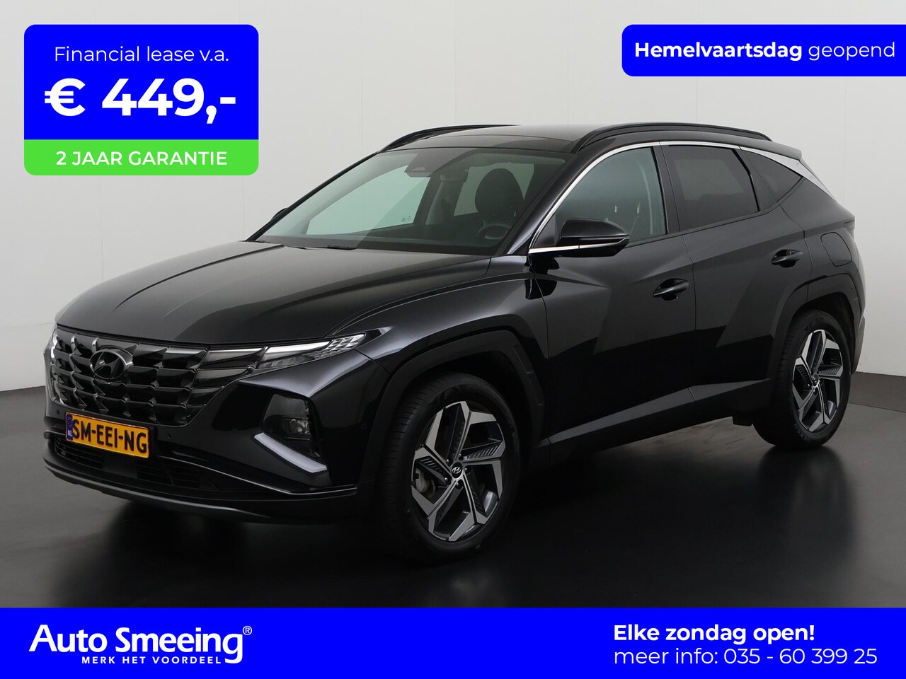 Hyundai Tucson - 1.6 T-GDI PHEV Premium Sky 4WD | Panoramadak | Leder | Memory stoel | Zondag Open! - AutoWereld.nl