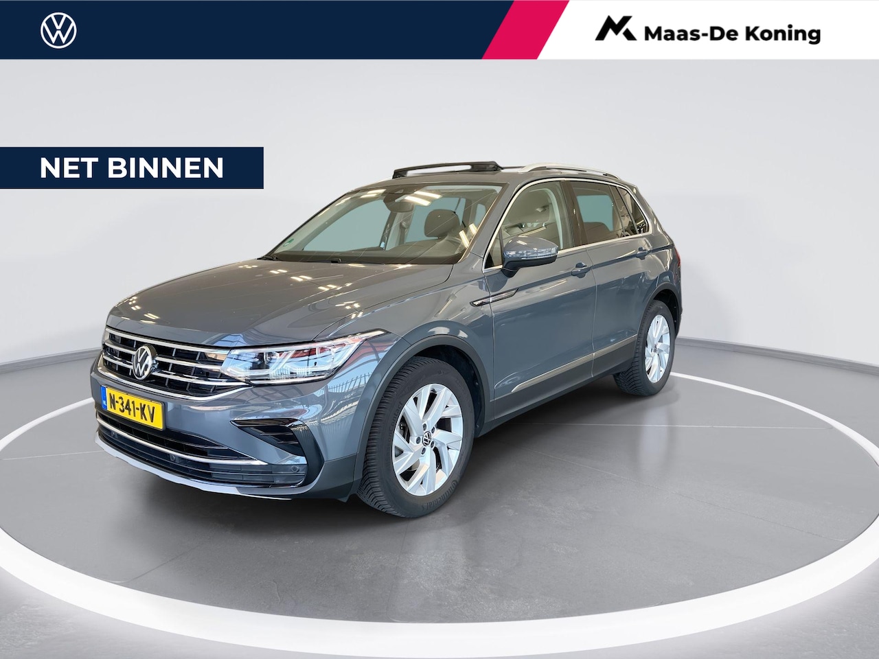 Volkswagen Tiguan - 1.5 TSI 150pk DSG Elegance · Panoramadak · Camera · Elek. Achterklep · Stuur- & Stoelverwa - AutoWereld.nl