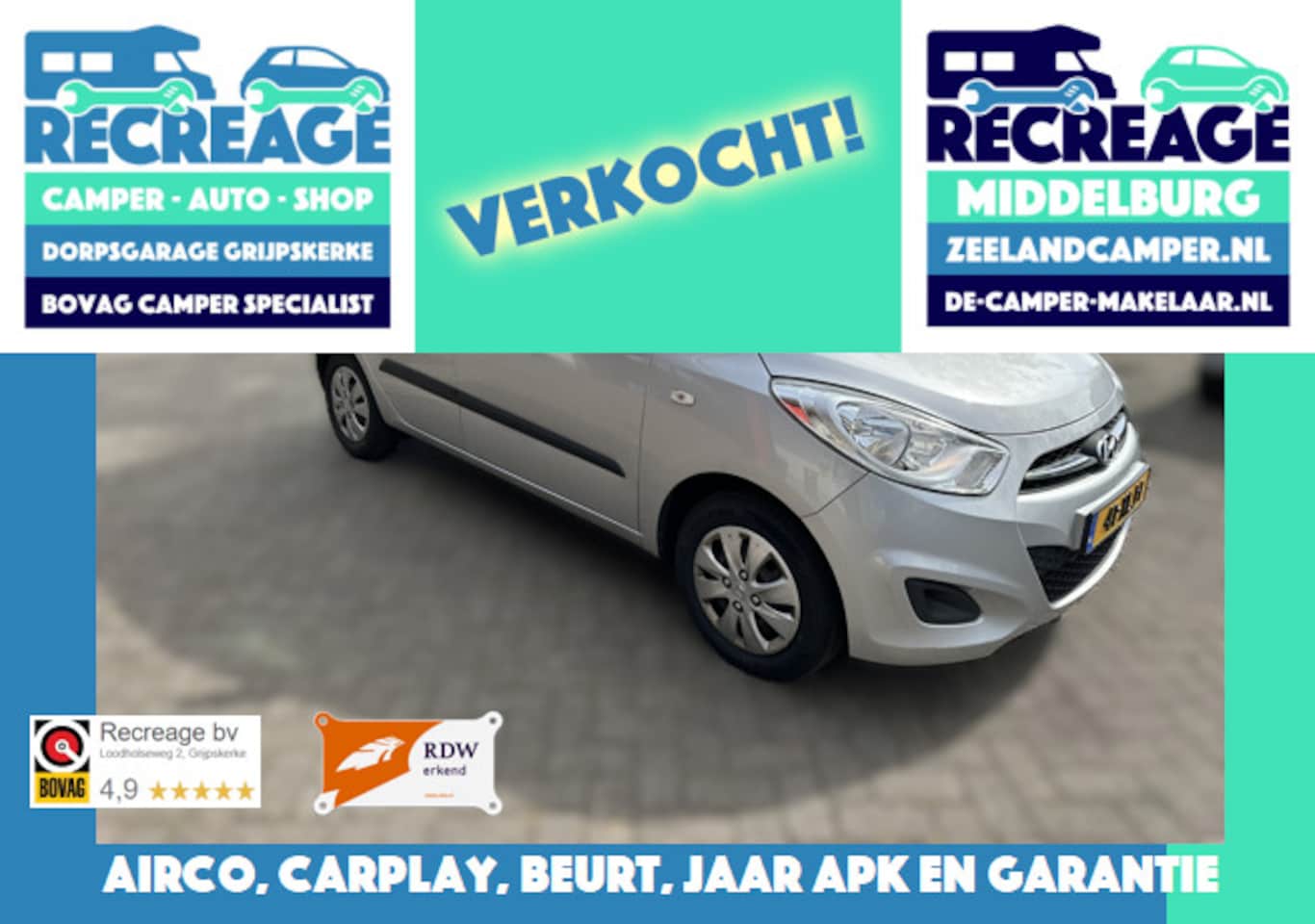 Hyundai i10 - 1.1i i-Drive - AutoWereld.nl
