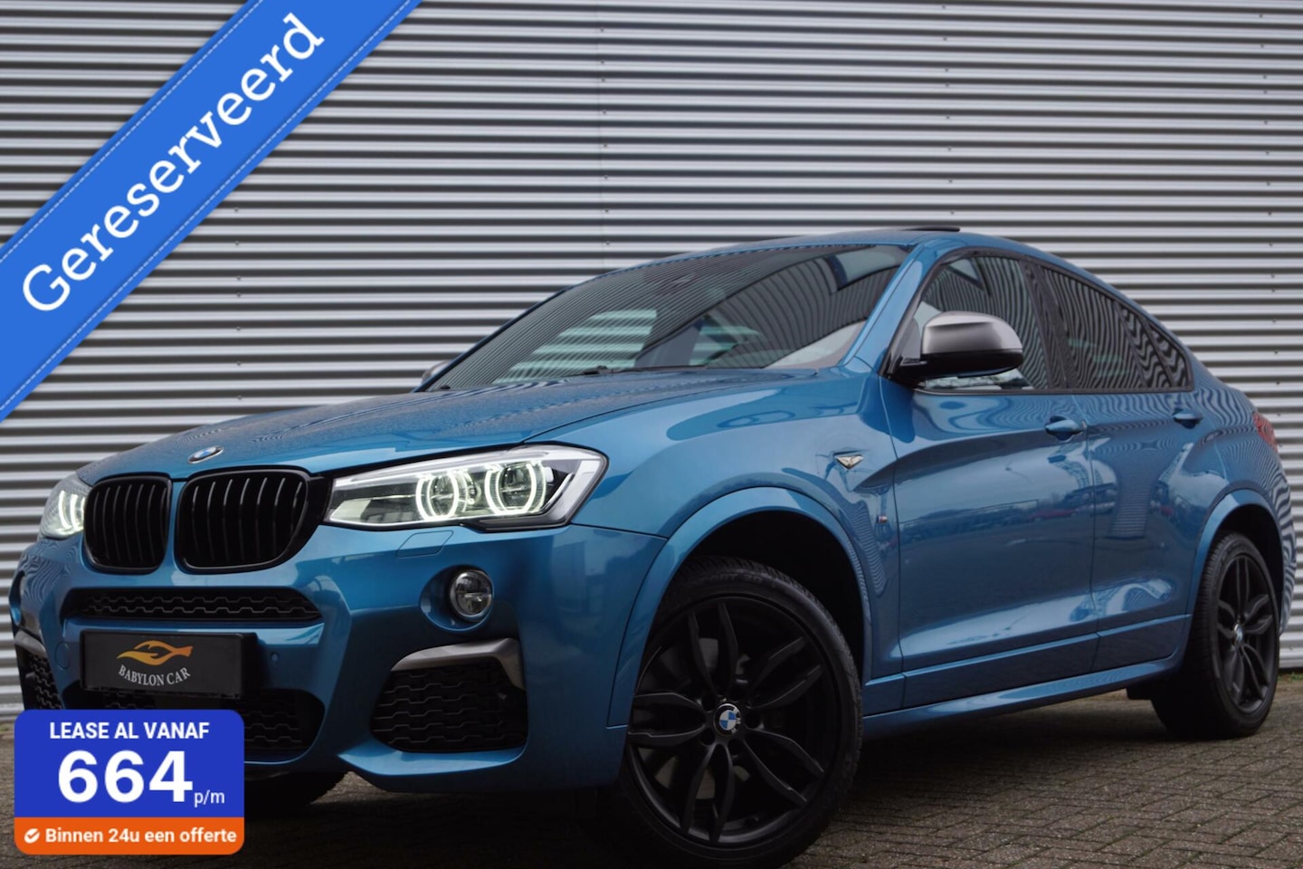 BMW X4 - M40i High Executive M-Sport-Led-Camera-Leder-Head up - AutoWereld.nl
