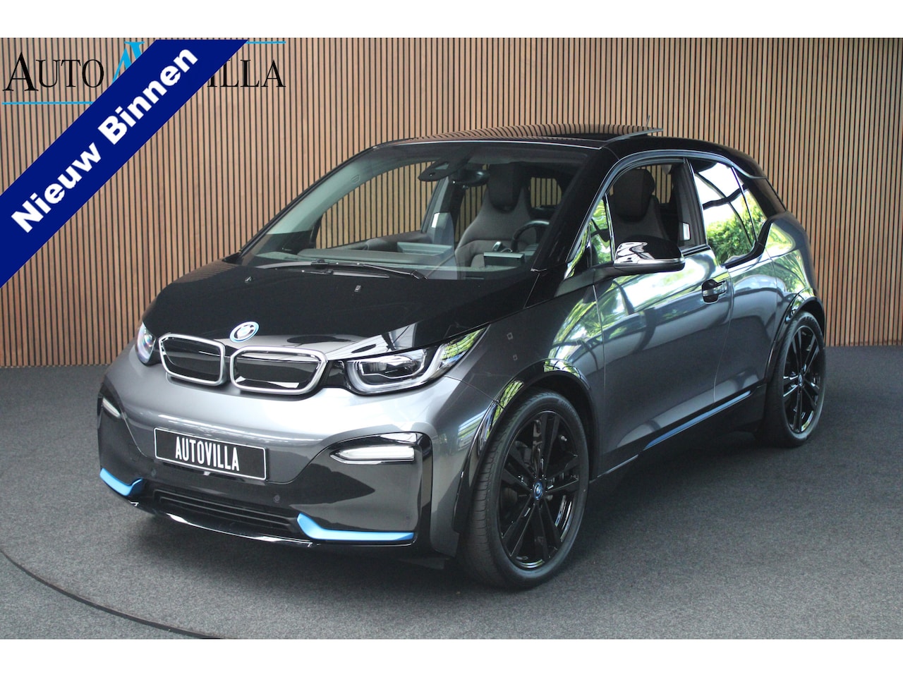 BMW i3 - S 120Ah 42 kWh Schuifdak Leer Harman K. Navi ACC Camera PDC LM velgen BTW auto - AutoWereld.nl