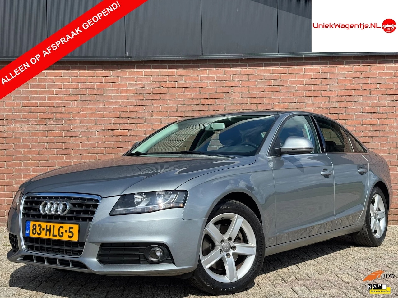 Audi A4 Limousine - 1.8 TFSI | 1E EIG! | NL-AUTO! | TREKHAAK! - AutoWereld.nl