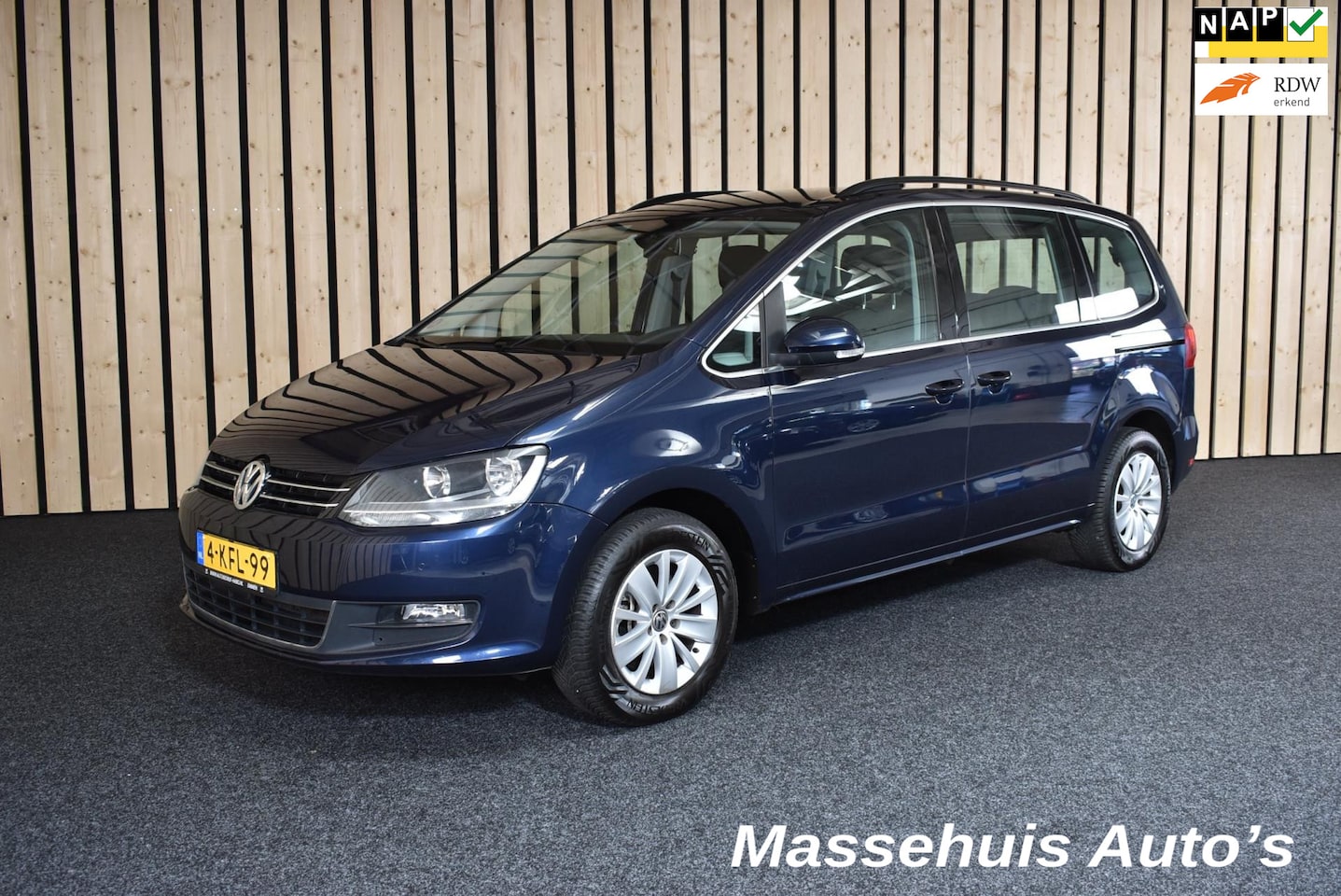 Volkswagen Sharan - 1.4 TSI Comfortline 7pers. Trekhaak 1800kg Cruise Navi Clima PDC V+A Nwe APK - AutoWereld.nl