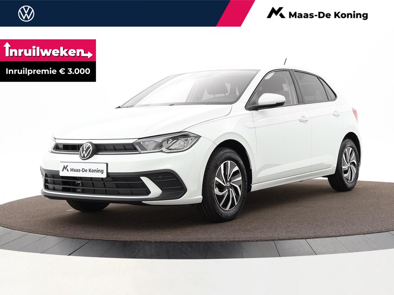 Volkswagen Polo - Life Edition 1.0 70 kW / 95 pk 5 versn. Hand · Airconditioning automatisch, 2-zone (climat - AutoWereld.nl