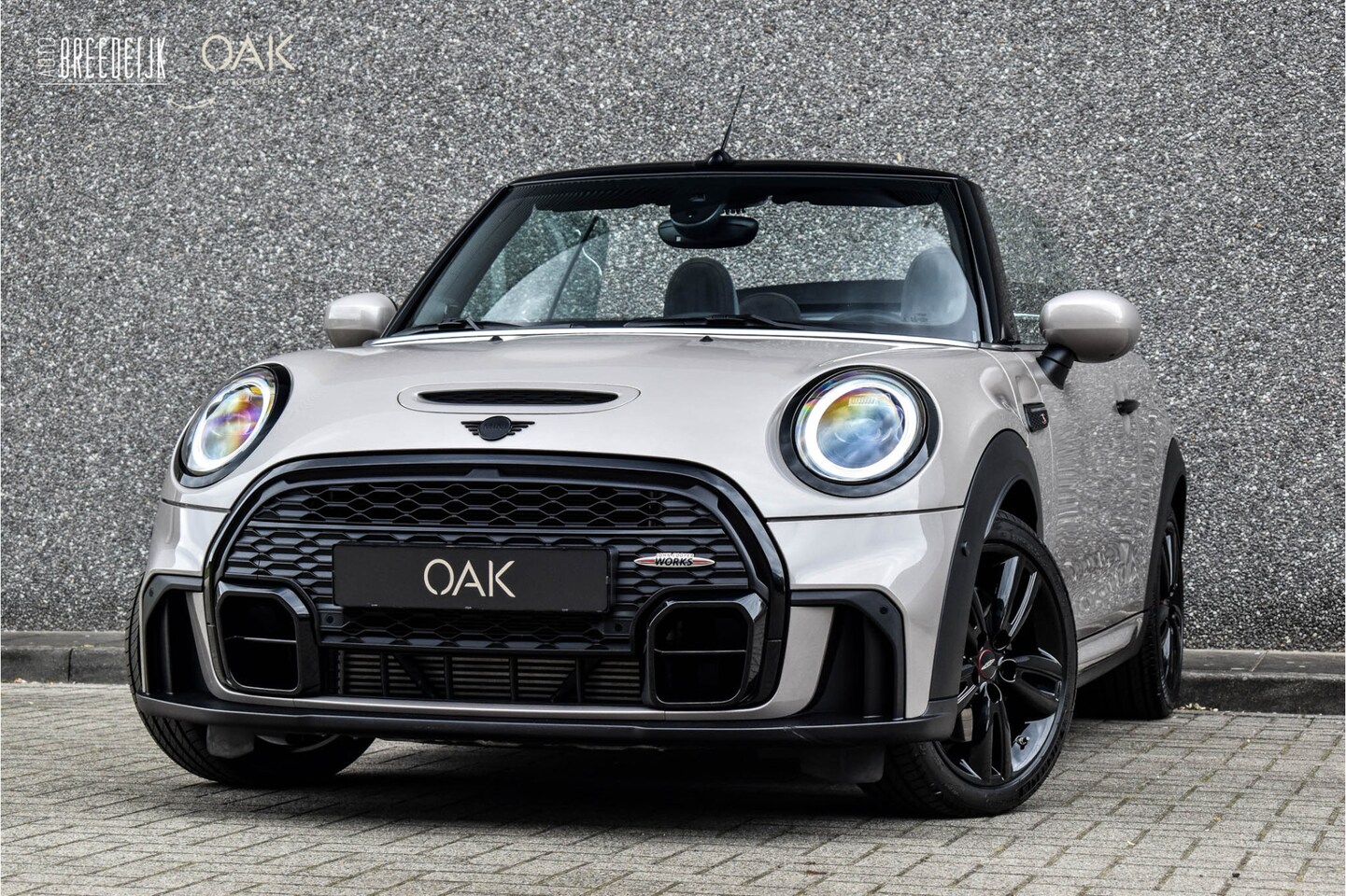 MINI Cabrio - 2.0 Cooper S F1 Aut. | JCW-Trim | Navi | H&K | Head-Up | Camera | 17"LM | Rooftop Grey - AutoWereld.nl