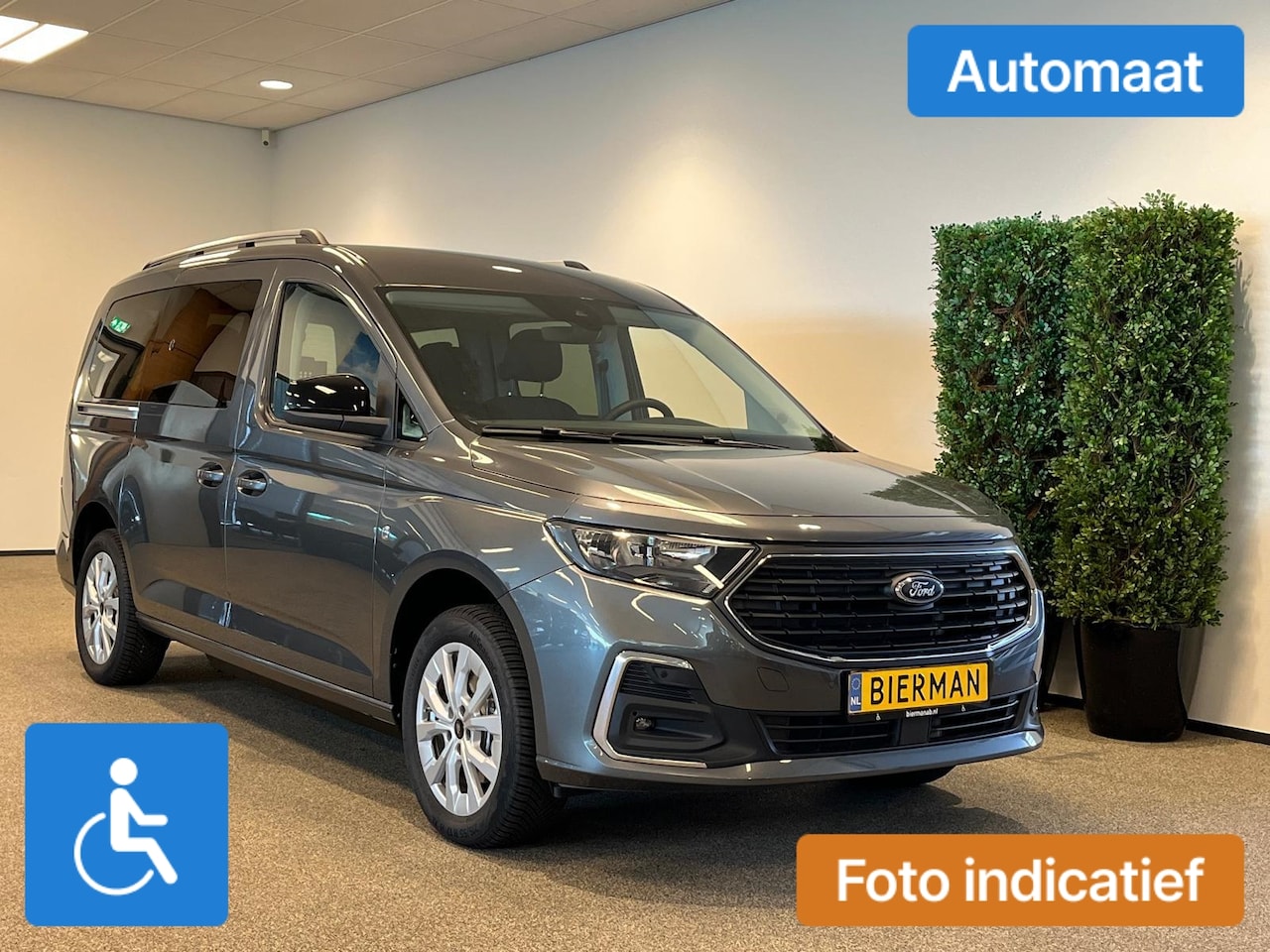 Ford Tourneo Connect - L2 Rolstoelauto Automaat Rolstoel voorin - DFW / SBS - AutoWereld.nl
