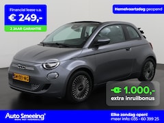 Fiat 500 C - Icon 42 kWh | Navigatie | Apple Carplay | Parkeersensor | Zondag Open