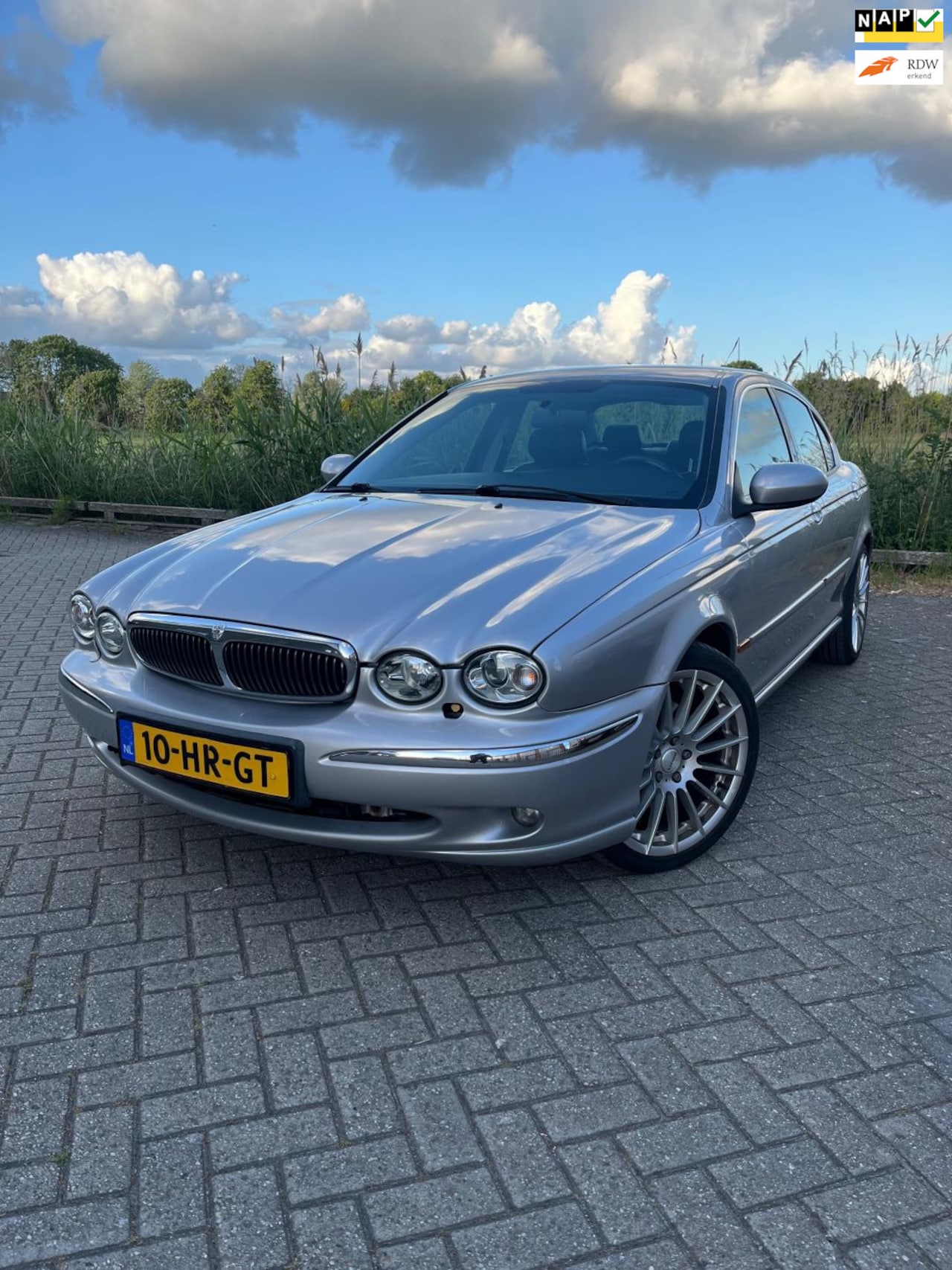 Jaguar X-type - 2.5 V6 Executive dealer onderhouden zeer nette staat automaat leer clima ijskoud rijd scha - AutoWereld.nl