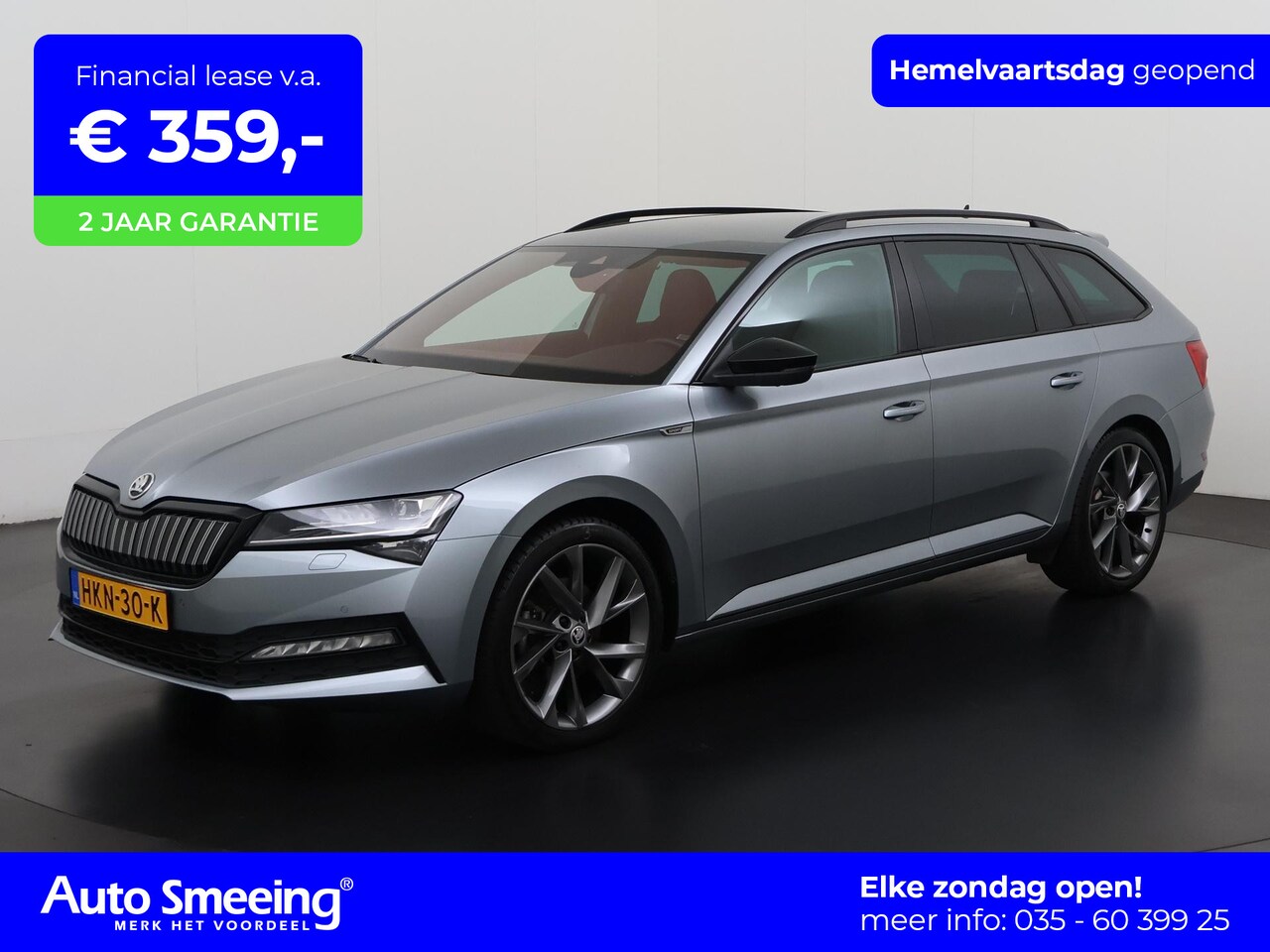 Skoda Superb Combi - 1.4 TSI iV Sportline | Trekhaak Uitklap | Virtual Cockpit | Zondag Open! - AutoWereld.nl