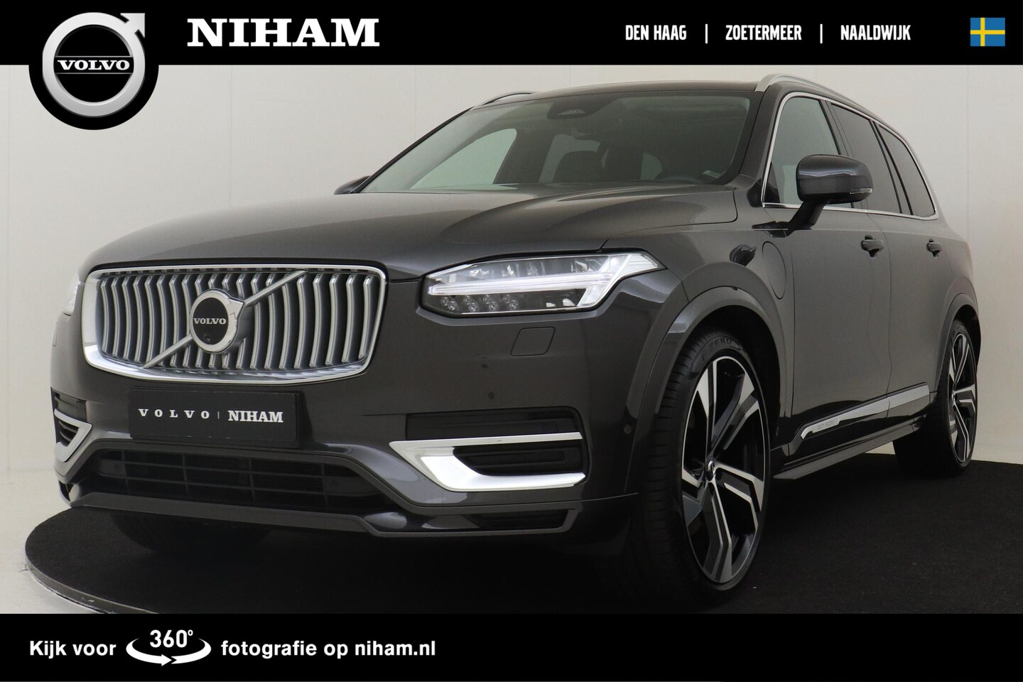 Volvo XC90 - T8 RECHARGE AWD ULTIMATE BRIGHT *FULL OPTIONS!* -PANO.DAK|360°CAM|BOWERS&WILKINS|LUCHTVERI - AutoWereld.nl