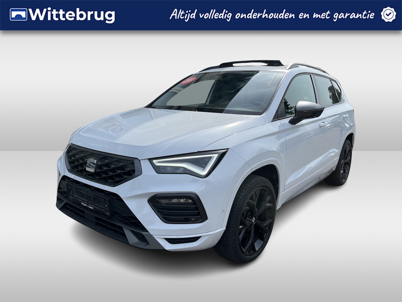 Seat Ateca - 1.5 TSI FR / AUTOMAAT/ PANO/ STANDKACHEL/ STUUR+STOEL VERWARM./ APP-CONNECT/ PARK. SENSORE - AutoWereld.nl