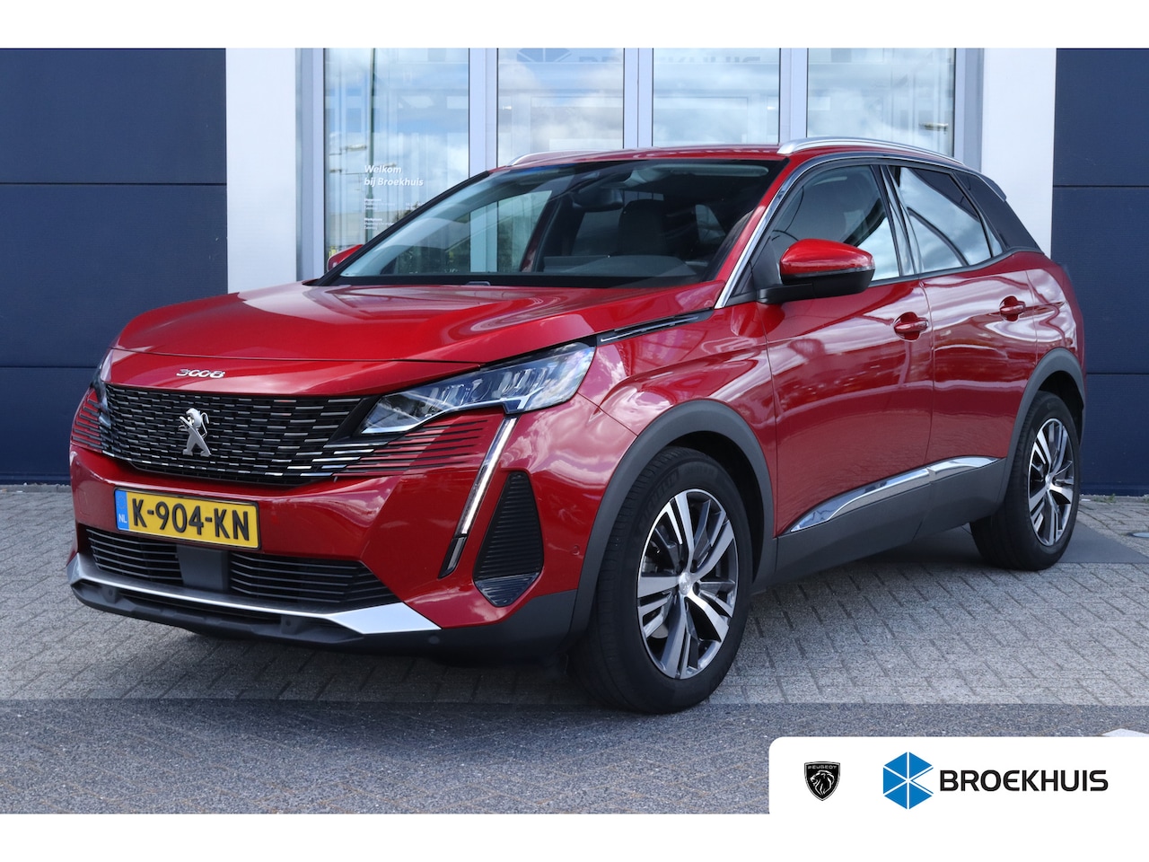 Peugeot 3008 - 1.2 Turbo Allure Avantage | Cruise Control | Trekhaak | Navi | Keyelss | Carplay | Dodehoe - AutoWereld.nl