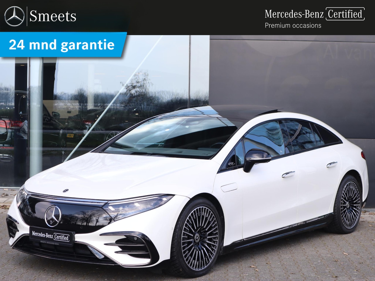 Mercedes-Benz EQS - 450+ AMG Line 108 kWh Panoramadak | Navigatie | 360 camera | Burmester | Memory Seats | Au - AutoWereld.nl