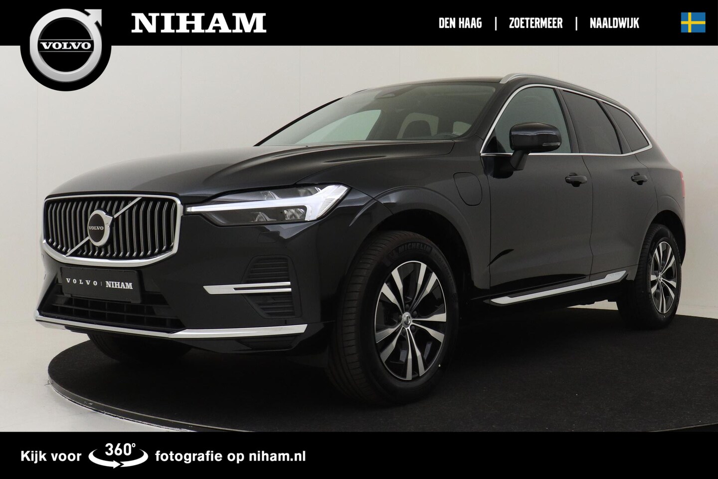 Volvo XC60 - T6 RECHARGE AWD INSCRIPTION EXP. *LONG RANGE* -PANO.DAK|STANDKACHEL|CAMERA|ADAP.LED|TREKHA - AutoWereld.nl