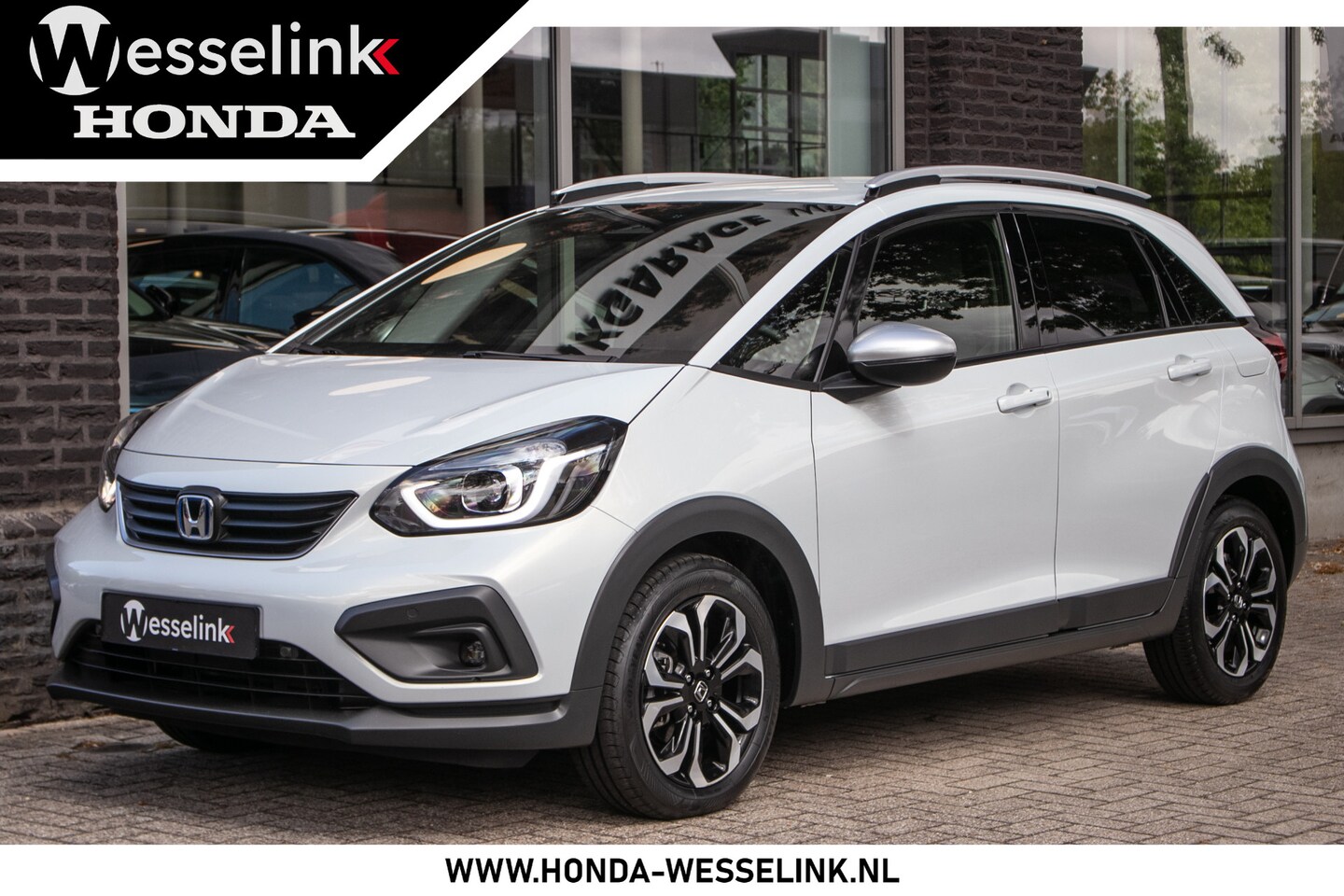 Honda Jazz - 1.5 e:HEV Crosstar - All-in rijklrprs | Honda Sensing | Apple cp/Android auto - AutoWereld.nl