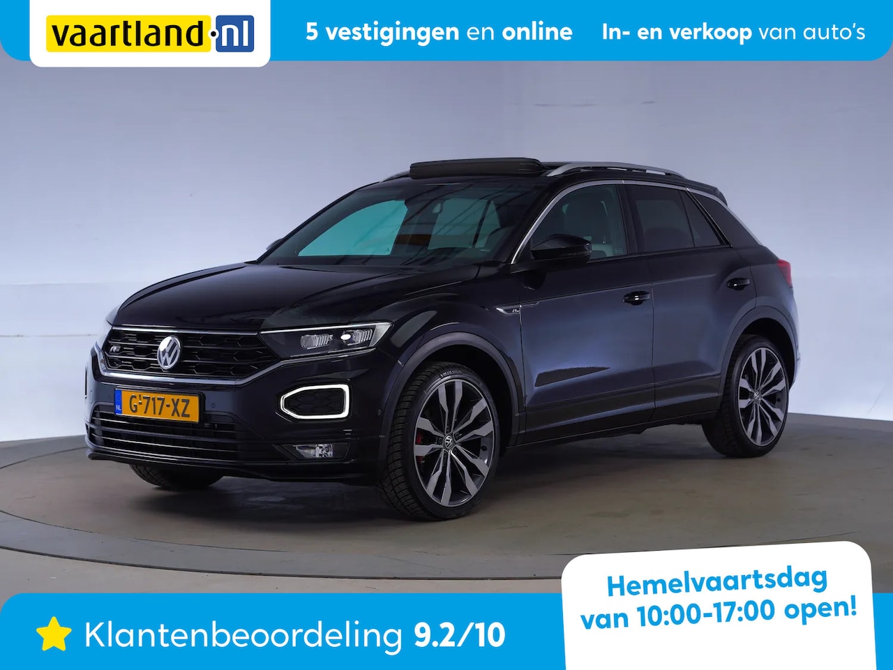 Volkswagen T-Roc - 1.5 TSI 150pk R-Line Aut. [ Panorama Virtual Navi Stoelverwarming ] - AutoWereld.nl