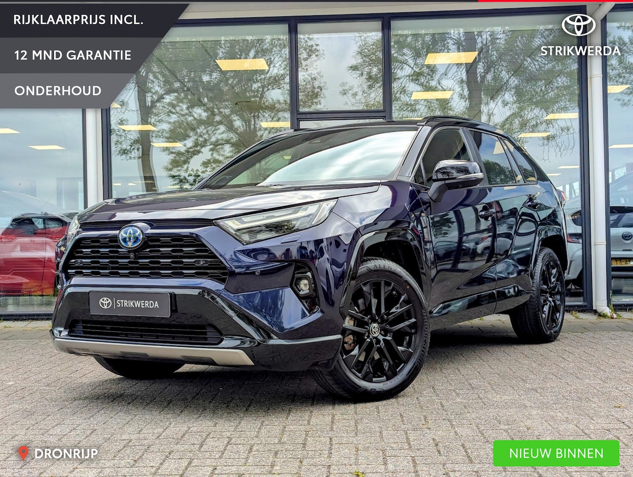 Toyota RAV4 - 2.5 Hybrid Style Bi-Tone | 360 Camera | JBL | Dodehoek | Stoel- stuurverwarming | - AutoWereld.nl