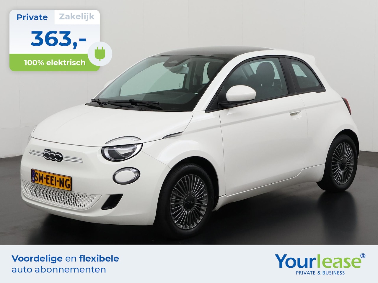 Fiat 500 - Icon 42 kWh | All-in 363,- Private Lease | Zondag Open! - AutoWereld.nl