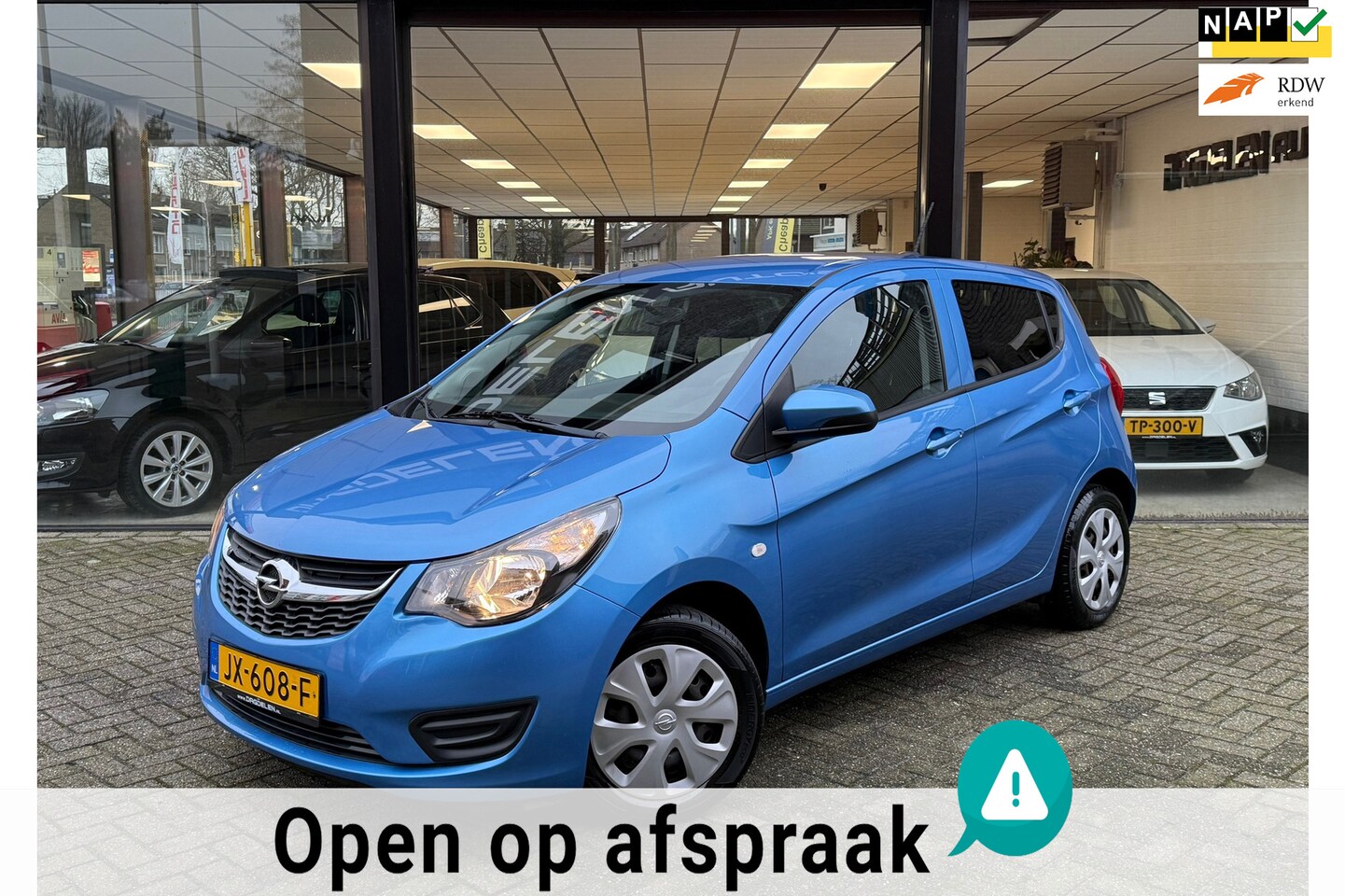 Opel Karl - 1.0 AUTOMAAT | AIRCO | CRUISE | NAVI | CARPLAY | NAP | PDC - AutoWereld.nl