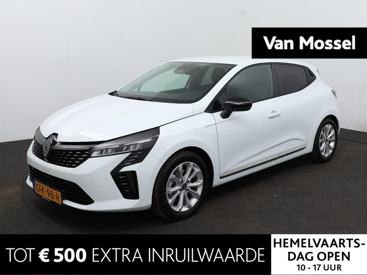 Renault Clio - 1.6 E-Tech Full Hybrid 145 evolution | Automaat | Achteruitrijcamera | Stoelverwarming - AutoWereld.nl