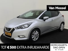 Nissan Micra - 1.0 - 100PK IG-T N-Connecta | BTW | Airco | 16 inch Velgen | Parkeersensoren | Camera | Cr