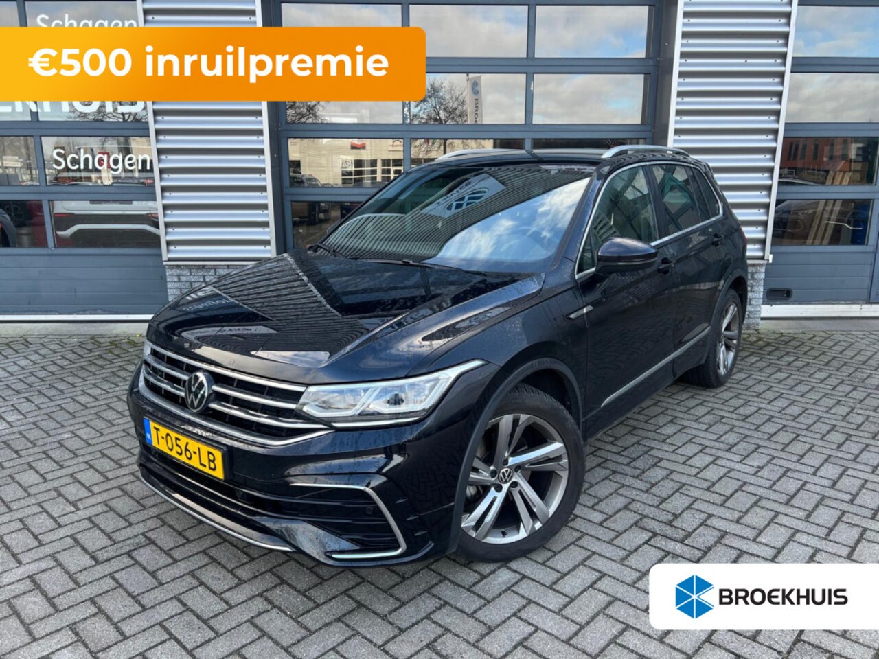 Volkswagen Tiguan - 1.5 TSI 150 pk R-Line Business 7-DSG | Trekhaak elektrisch uitklapbaar | Achteruitrijcamer - AutoWereld.nl