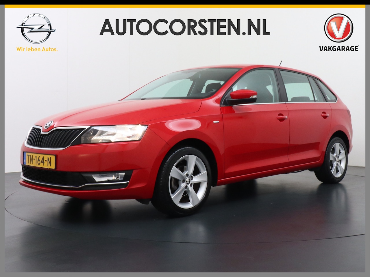 Skoda Rapid Spaceback - T96PK Apple Carplay Android Auto Navi Ecc Cruise Control Stoelverwarming PDC DAB Plus Pakk - AutoWereld.nl
