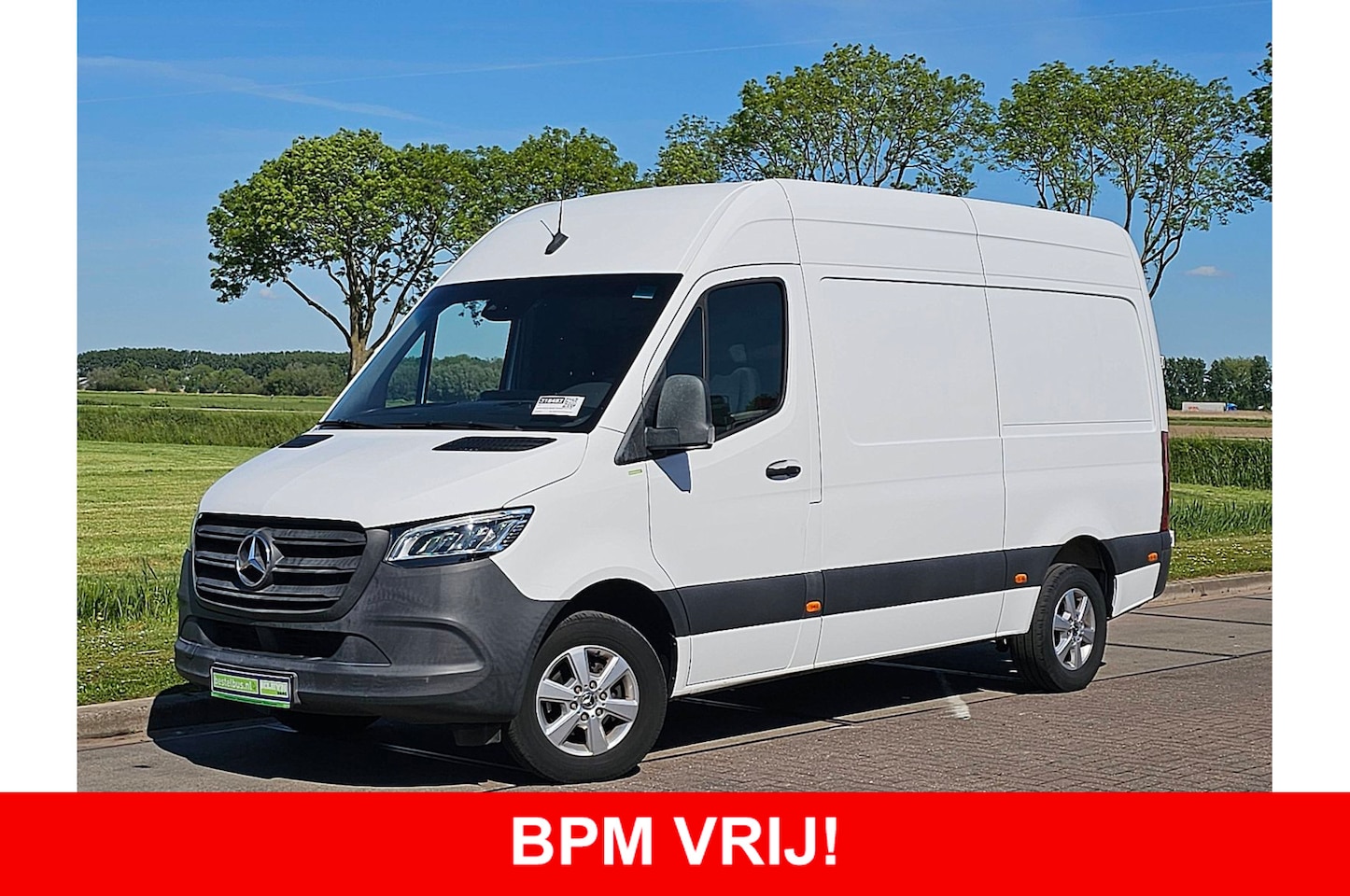 Mercedes-Benz Sprinter - 316 L2H2, automaat, LED, mbux, navi, airco, LMV, wit, 148 dkm. - AutoWereld.nl