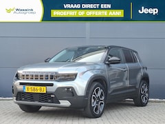 Jeep Avenger - 54 kWh 156pk Aut 1st Edition 3 Fase | Stoelverwarming | Apple CarPlay/ Android Auto | Adap