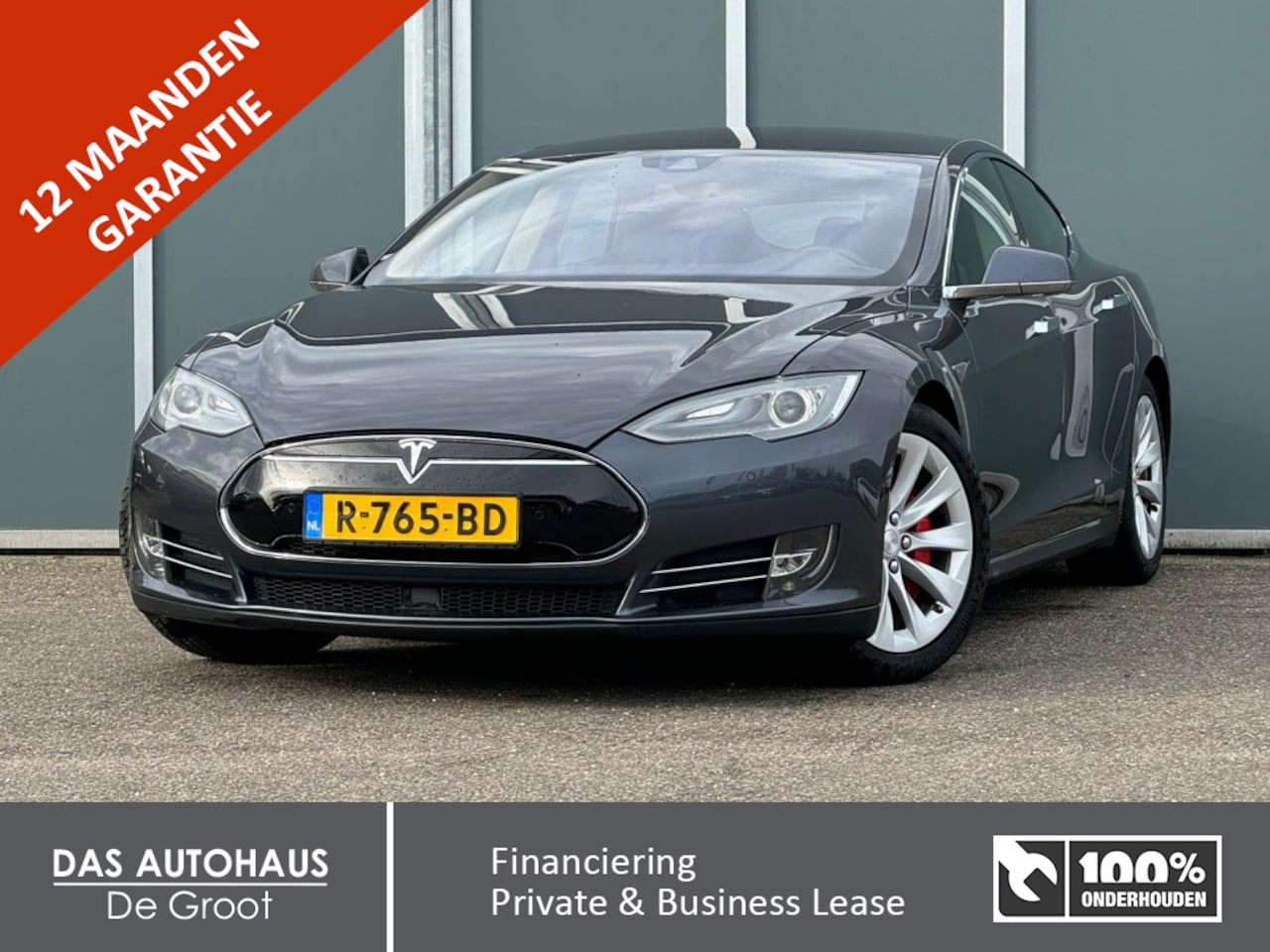 Tesla Model S - 70D || 7-Persoons || Leder || Camera - AutoWereld.nl