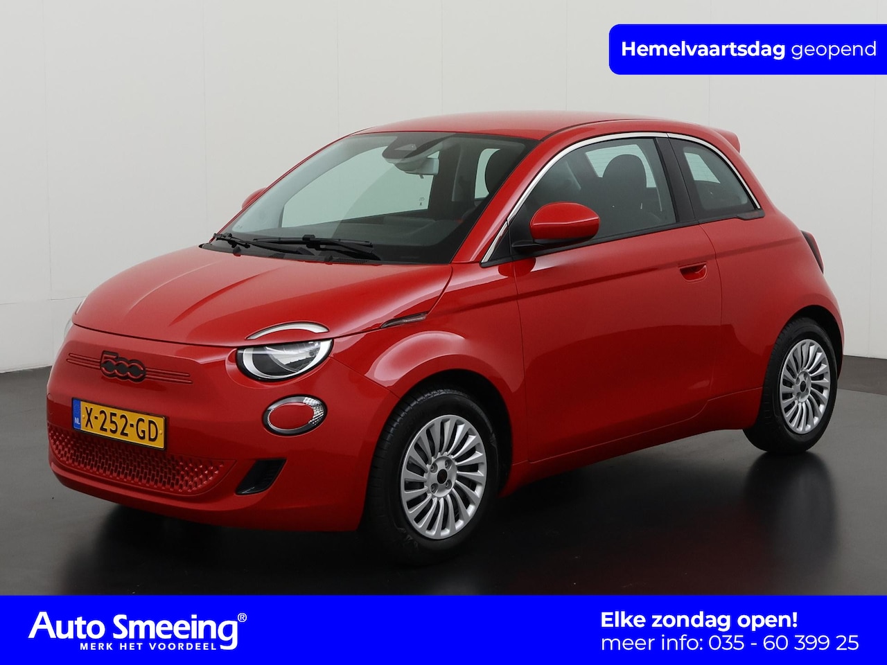 Fiat 500e - RED 24 kWh | Apple/Android Carplay | Digital Cockpit | Zondag Open! - AutoWereld.nl