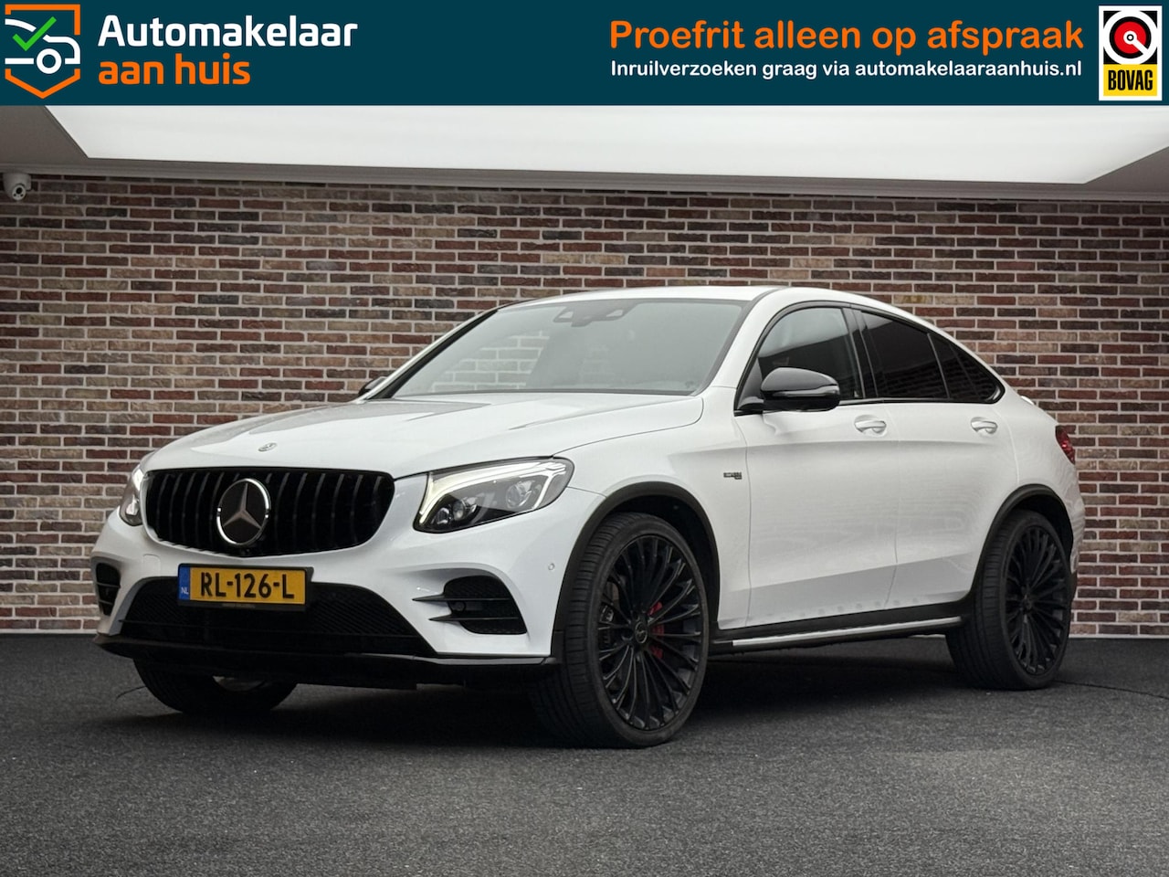 Mercedes-Benz GLC-klasse Coupé - AMG 43 4MATIC DAK SFEER LEDER 22INCH TREKHAAK 360 - AutoWereld.nl