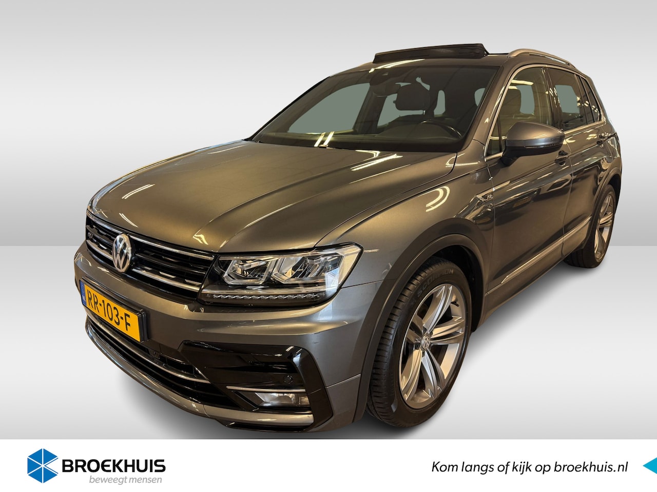 Volkswagen Tiguan - 1.4 TSI R-line Stoelverwarming | kantel schuifdak | DSG | Elekt. Kofferbak - AutoWereld.nl