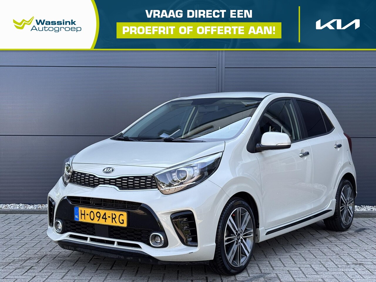 Kia Picanto - 1.0 T-GDi 100pk 5-zits GT-Line I Leer I Stoel- en Stuurverwarming I Parkeersensoren I Came - AutoWereld.nl