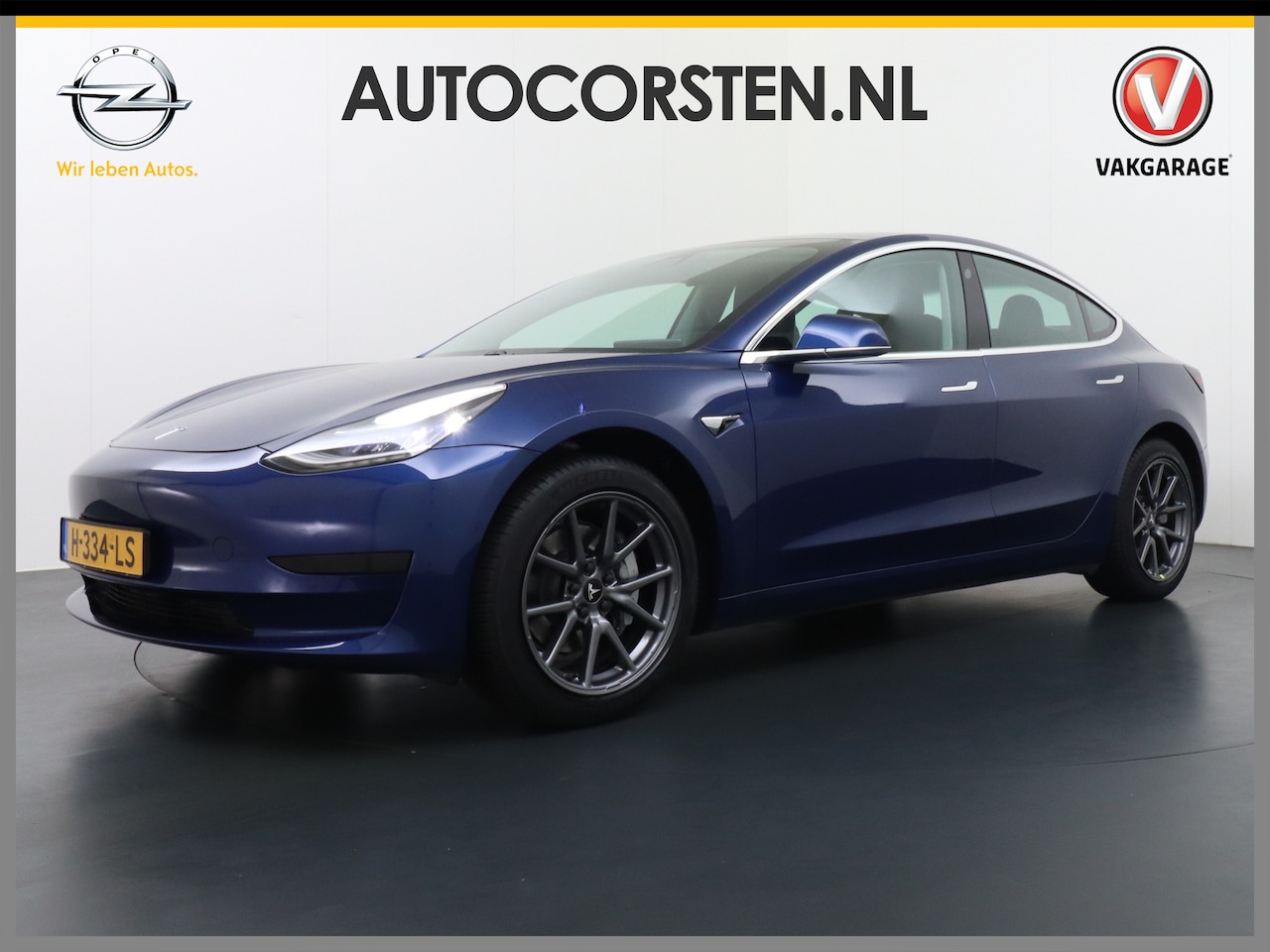Tesla Model 3 - RWD SR+ 60kWh 325PK Lmv 18" AutoPilot Leder PanoDak Adaptive-Cruise Lmv Camera's Elektr.-S - AutoWereld.nl