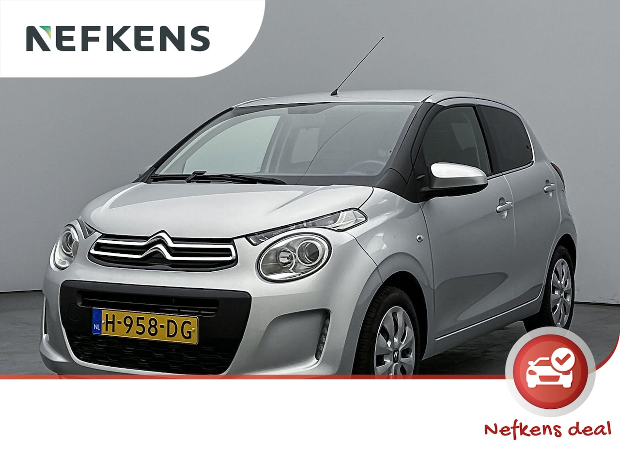 Citroën C1 - Feel 72 pk | Airco | LED Dagrijverlichting | Bluetooth | Lederen Stuurwiel en Versnellings - AutoWereld.nl