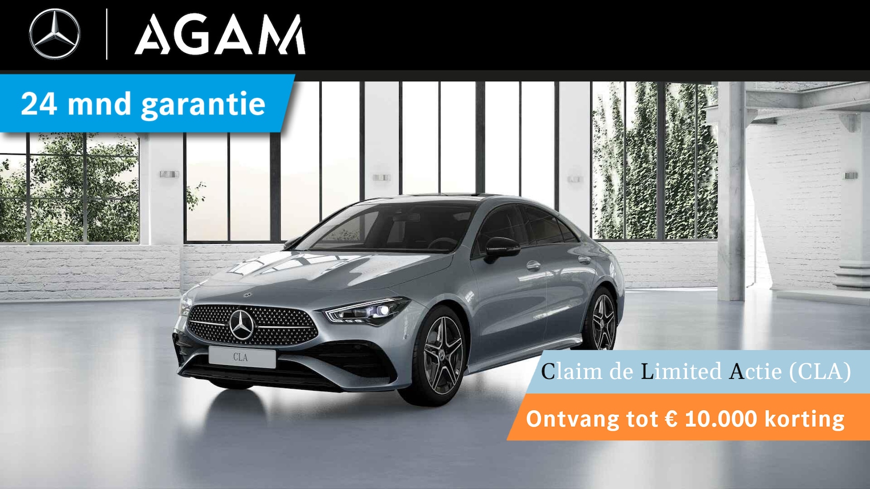 Mercedes-Benz CLA-Klasse - Coupé 180 Business Solution AMG Panorama dak - AutoWereld.nl