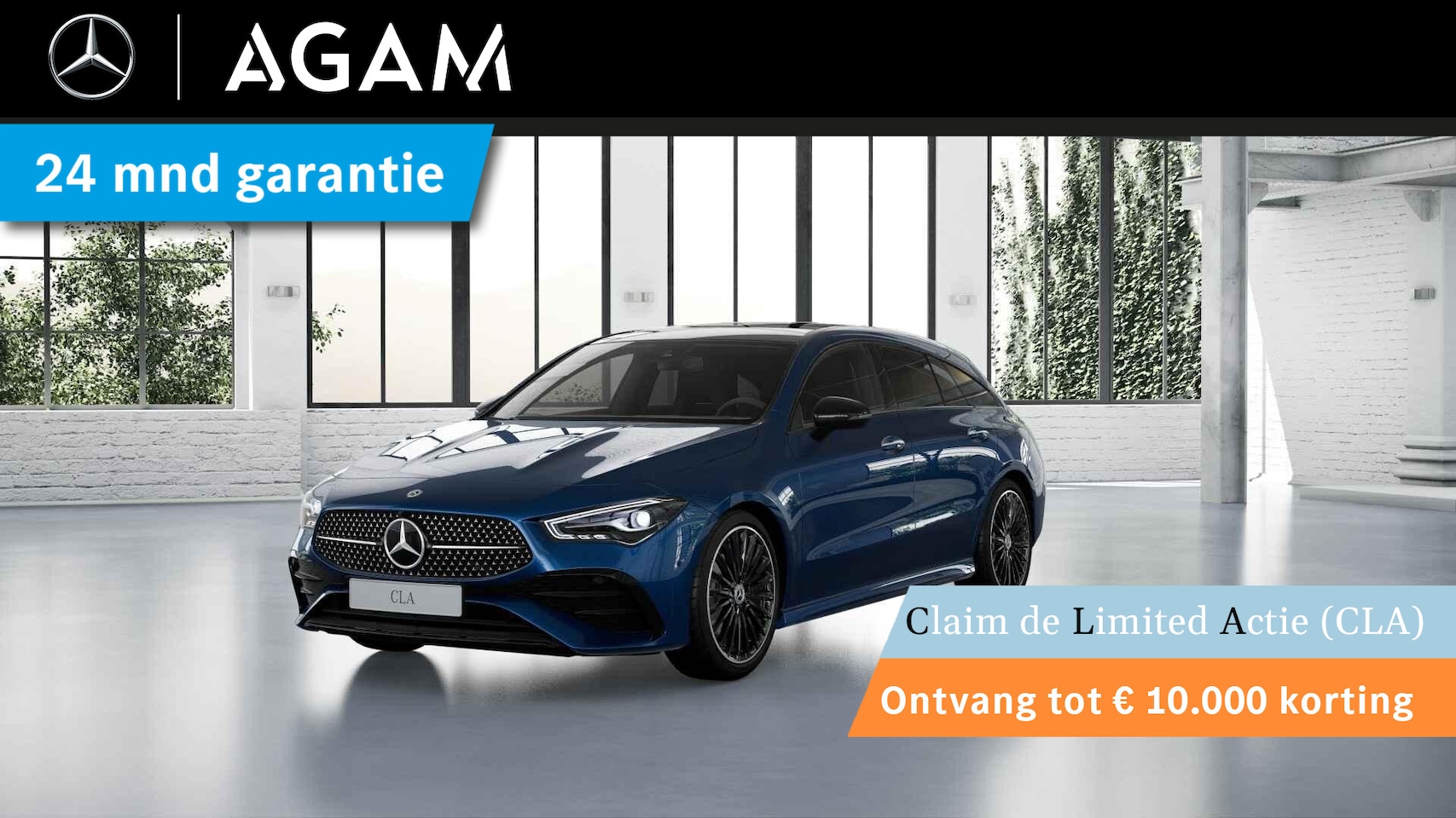 Mercedes-Benz CLA-klasse Shooting Brake - 180 Star Edition AMG LIMITED Panorama dak - AutoWereld.nl