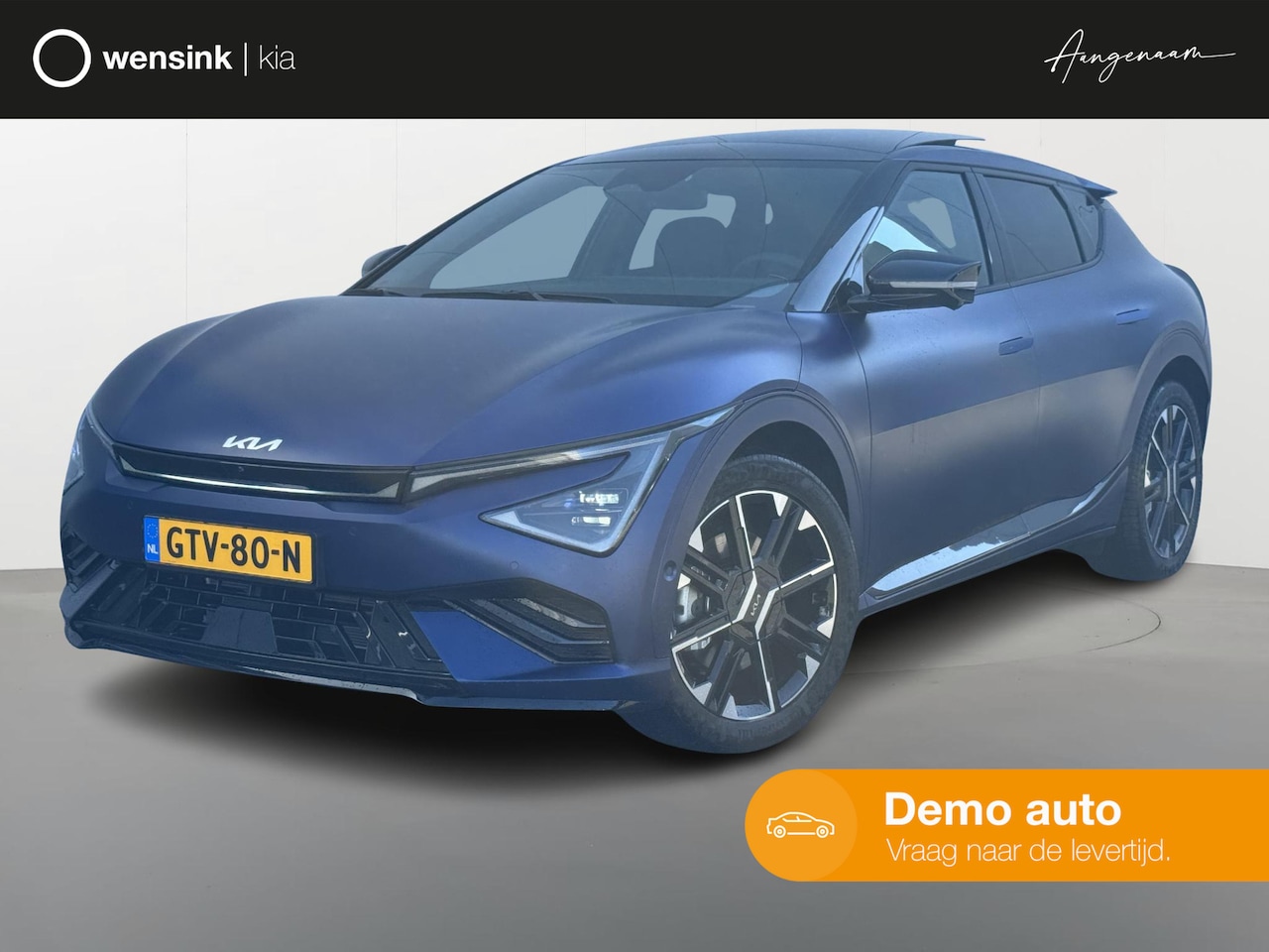 Kia EV6 - GT-Line pano 84.0kWh Elektromotor 168kW (A) | Schuif/kantel dak | Head-up display | Stoelv - AutoWereld.nl