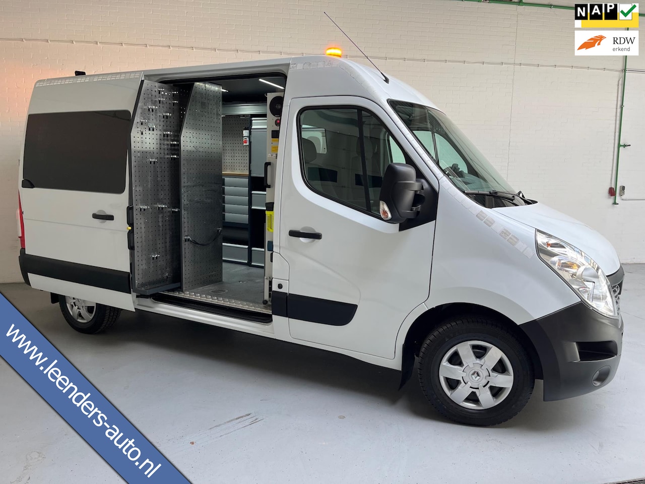 Renault Master - Servicewagen T35 2.3 dCi 145pk euro6 L2H2 BOTT Inrichting, Victron omvormer, Standkachel, - AutoWereld.nl