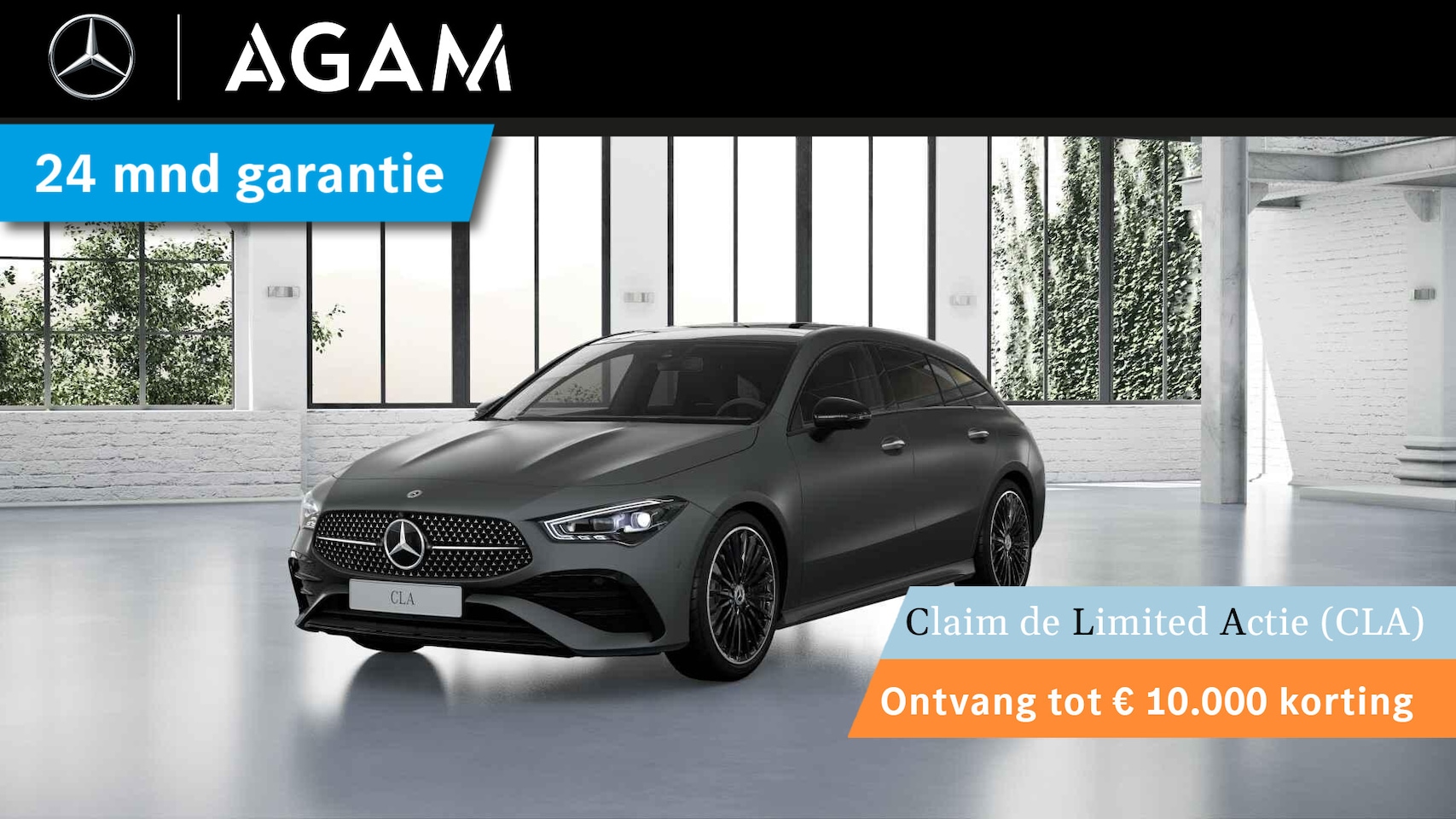Mercedes-Benz CLA-klasse Shooting Brake - 180 Star Edition AMG LIMITED Panorama dak | Trekhaak - AutoWereld.nl