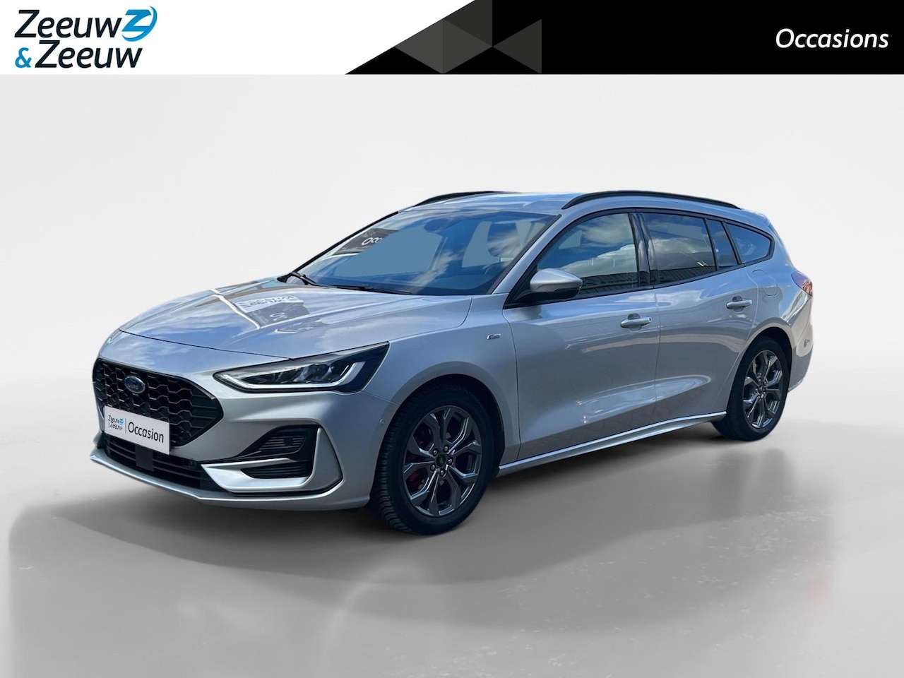 Ford Focus Wagon - 1.0 EcoBoost Hybrid ST Line Style 125pk | Dealeronderhouden | Stoel- stuur en voorruitverw - AutoWereld.nl