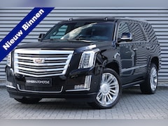 Cadillac Escalade - 6.2 V8 Premium AWD 7 p EU Uitvoering | Dak | HUD | Massage | Bose | Schermen | Ventilatie
