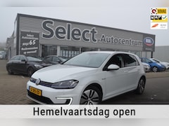 Volkswagen e-Golf - E-Golf AUTOMAAT|LED|NAVI|PARKEERHULP|STOELVERW.|DEALER ONDERH