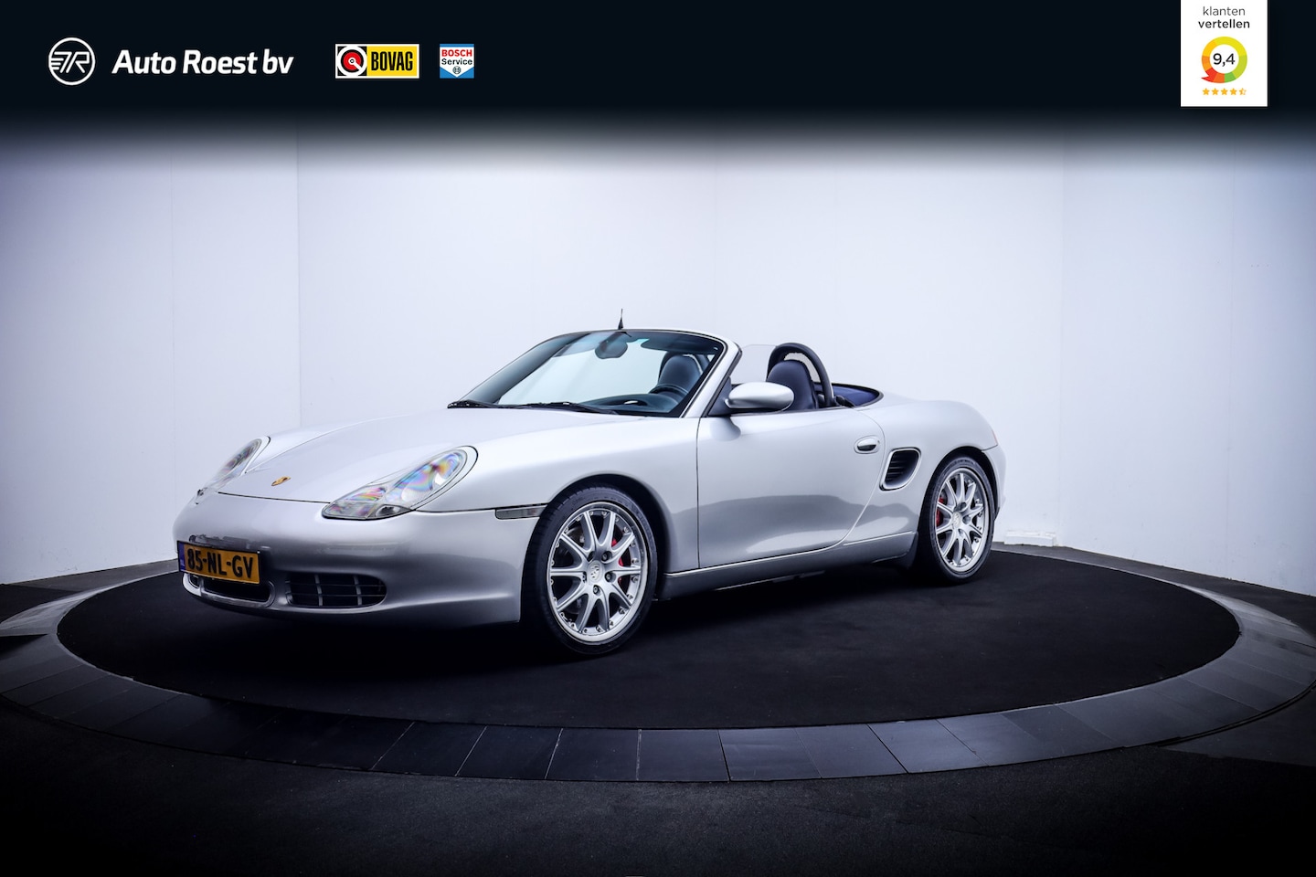 Porsche Boxster S - 3.2 252 Pk Cabrio LEDER | STOELVERW | NAVI | CRUISE | CLIMA | LMV 18'' - AutoWereld.nl