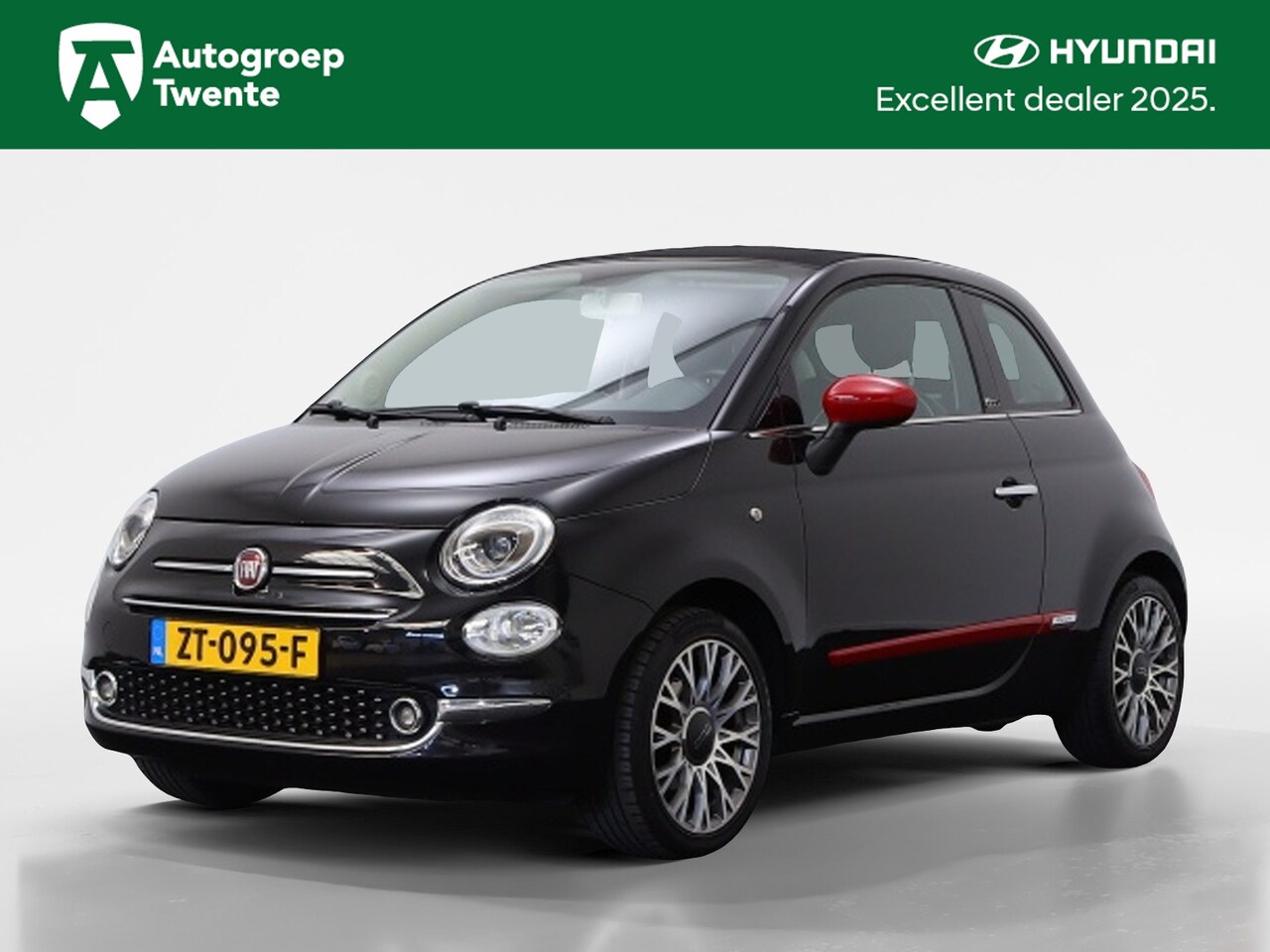 Fiat 500 C - 1.2 Lounge | Panoramdak | Parkeer sensoren achter | - AutoWereld.nl