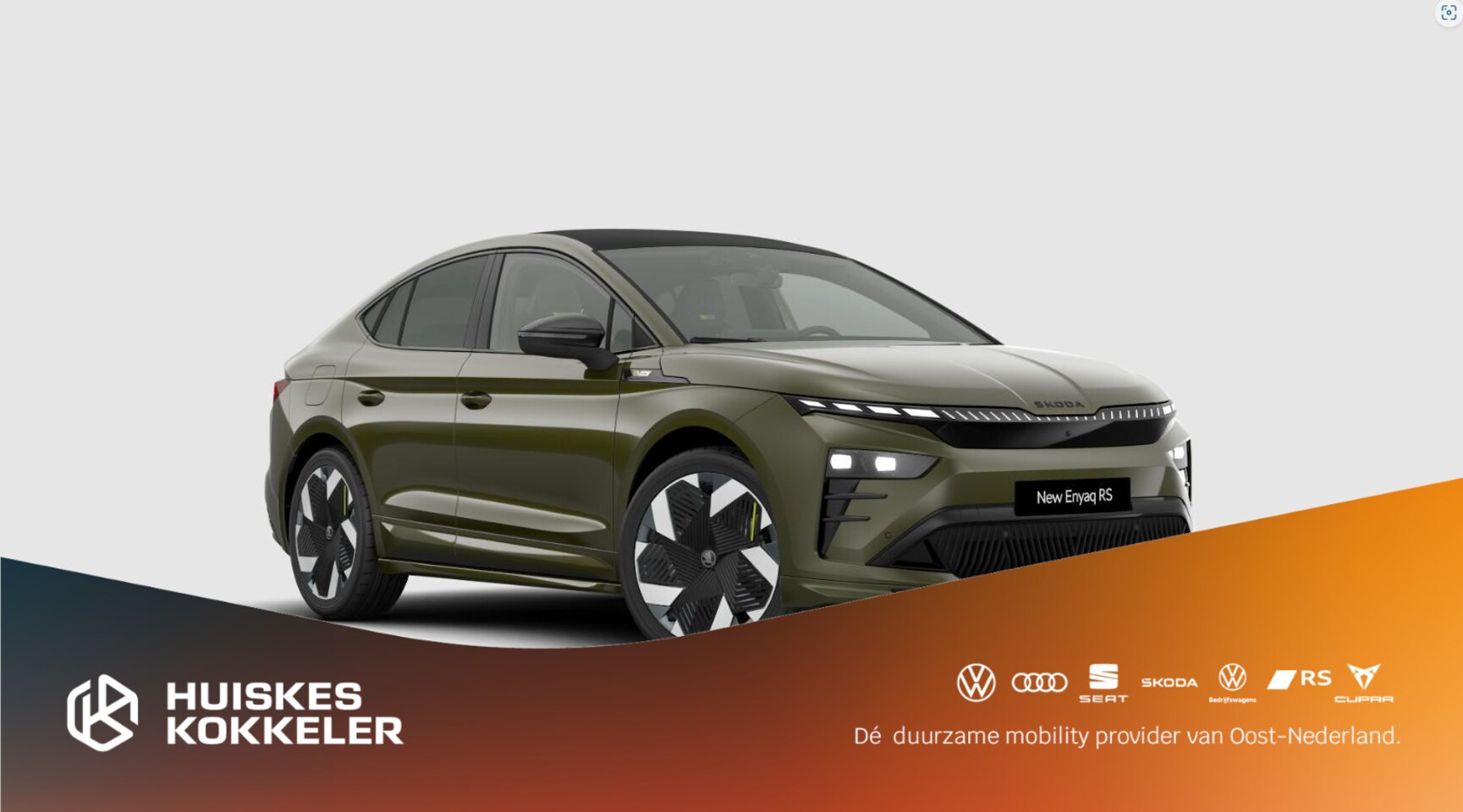 Skoda Enyaq Coupé iV - 85X RS 340 PK - AutoWereld.nl