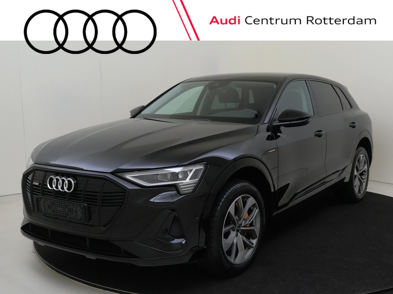 Audi e-tron - 55 quattro S edition 95 kWh | Luchtvering | Lederen bekleding | Parkeerassistent | Achteru - AutoWereld.nl
