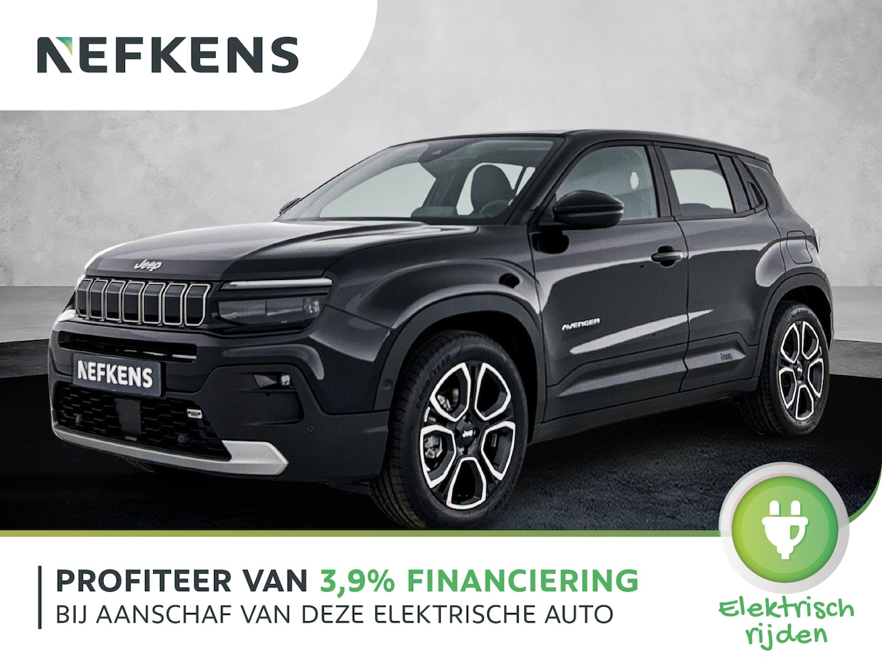 Jeep Avenger - EV Summit 54 kWh 156 pk | Navigatie | Achteruitrijcamera | Parkeersensoren Voor en Achter - AutoWereld.nl