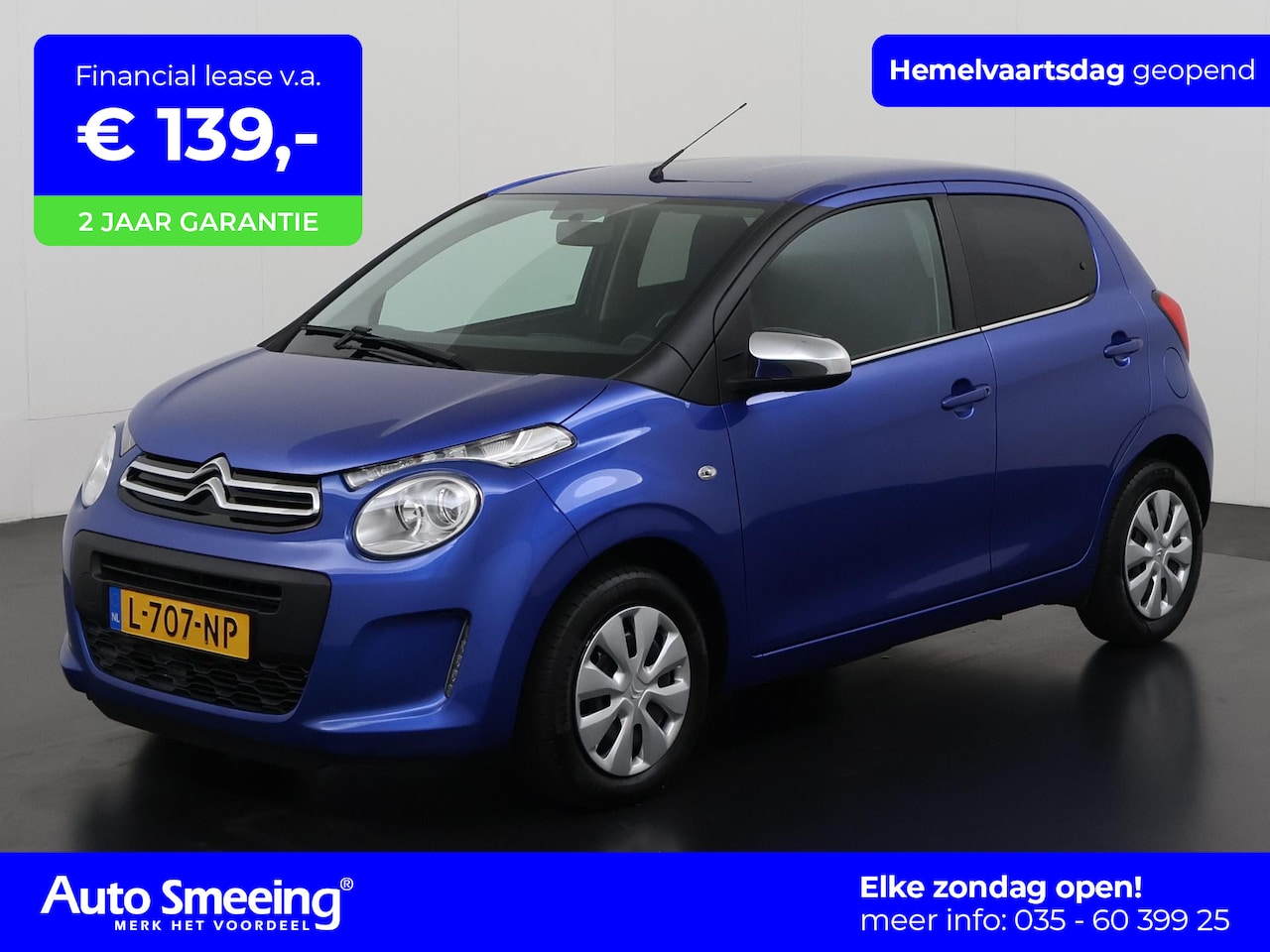 Citroën C1 - 1.0 VTi Feel | Airco | 12 mnd Garantie | - AutoWereld.nl